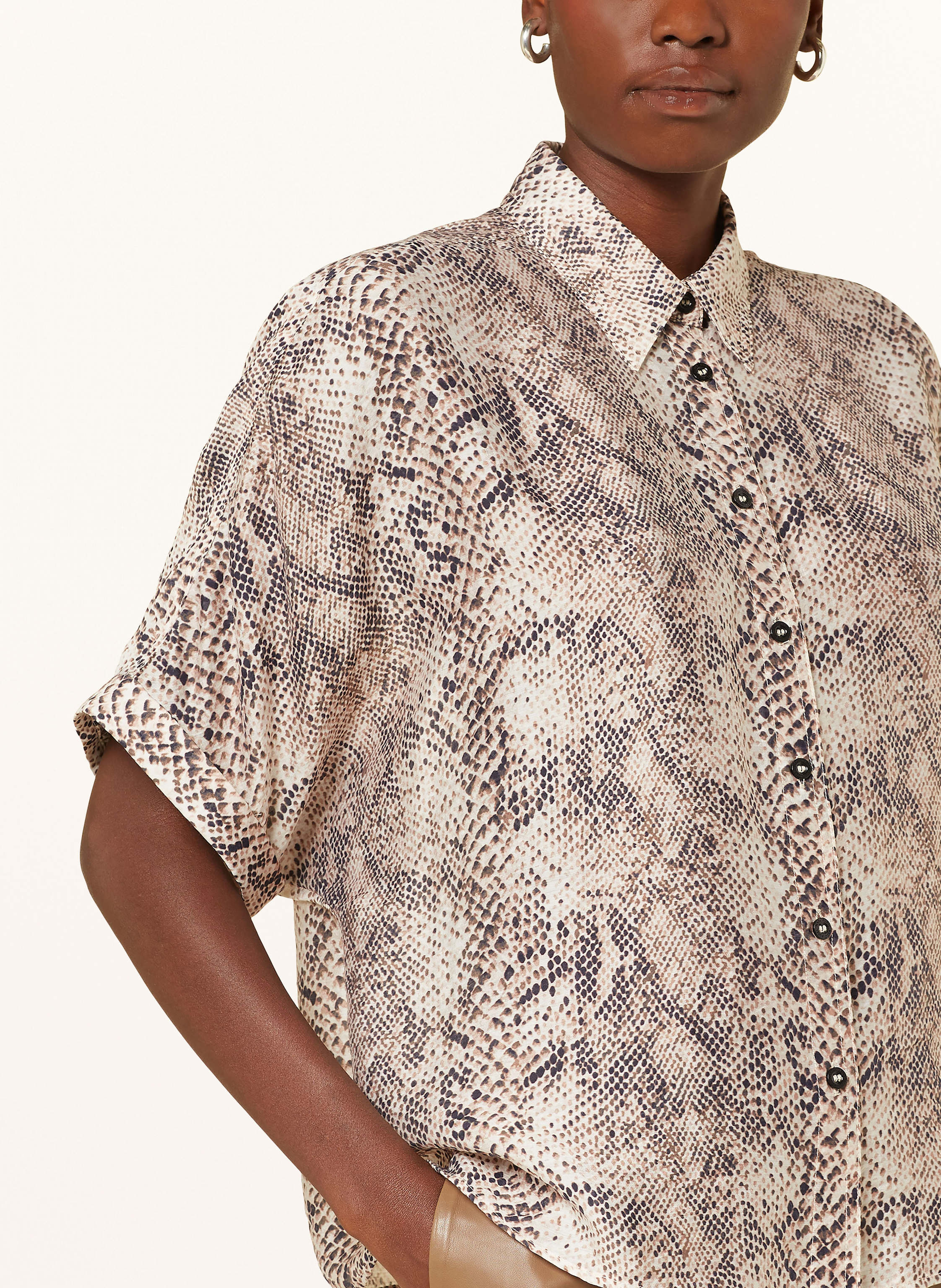 Thumbnail - Marc Aurel Hemdbluse beige