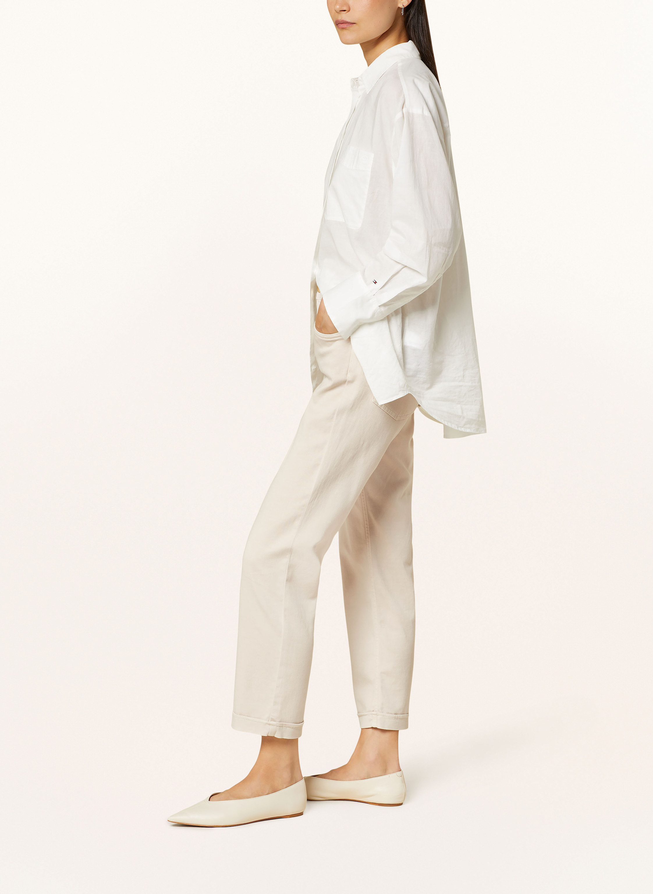 Thumbnail - Marc Aurel 7/8-Jeans beige