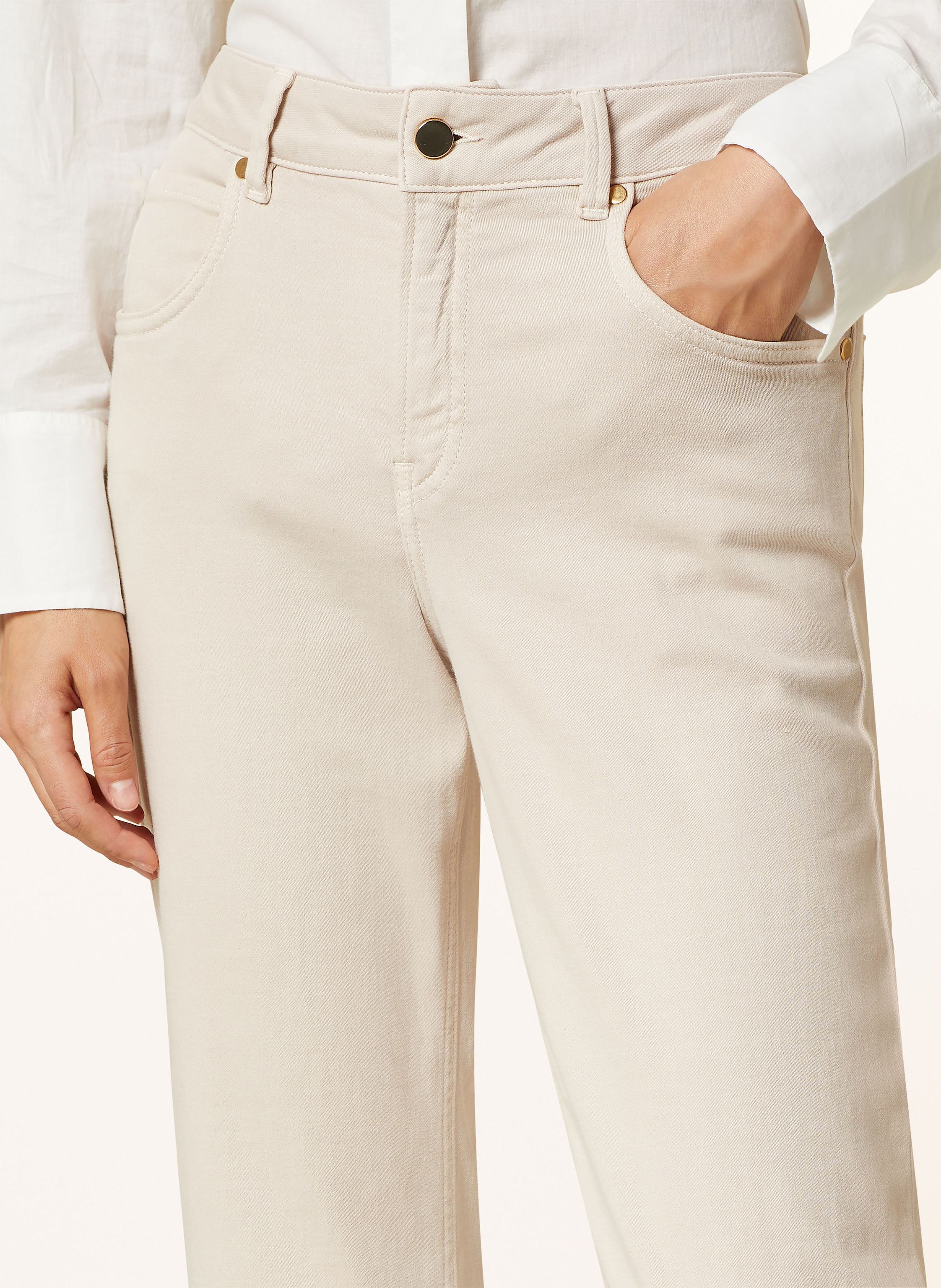 Thumbnail - Marc Aurel 7/8-Jeans beige