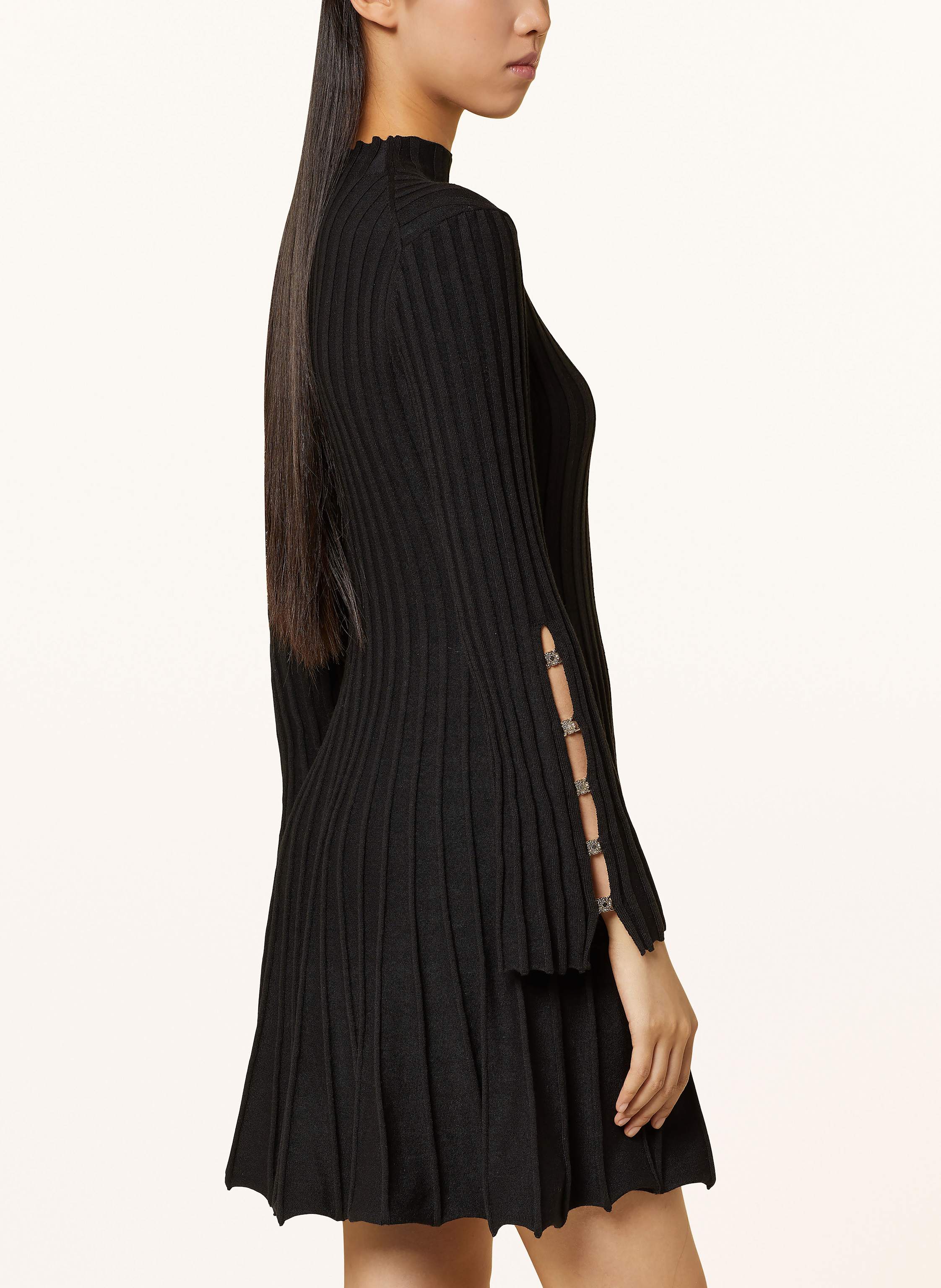 Thumbnail - Maje Strickkleid schwarz