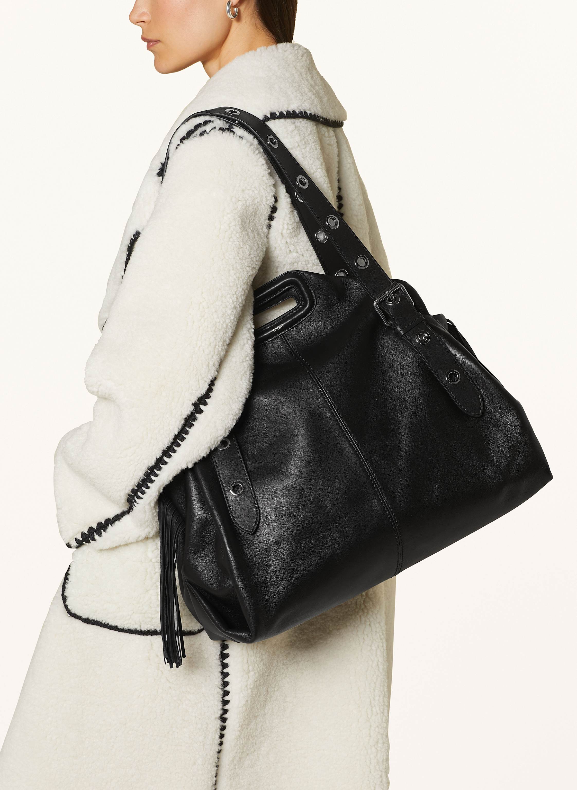 Thumbnail - Maje Shopper schwarz