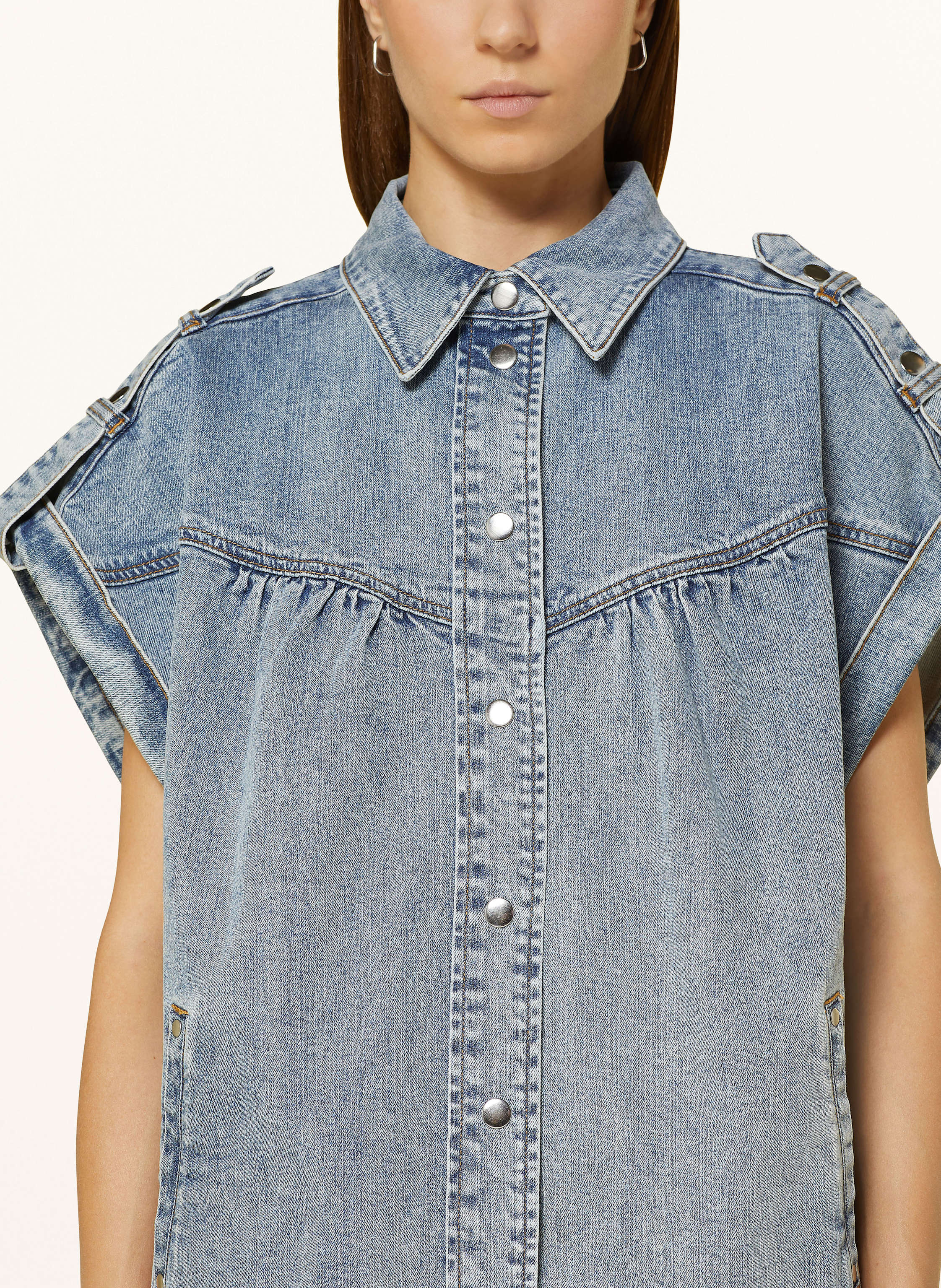 Thumbnail - Beaumont Jeansjacke Vayen blau