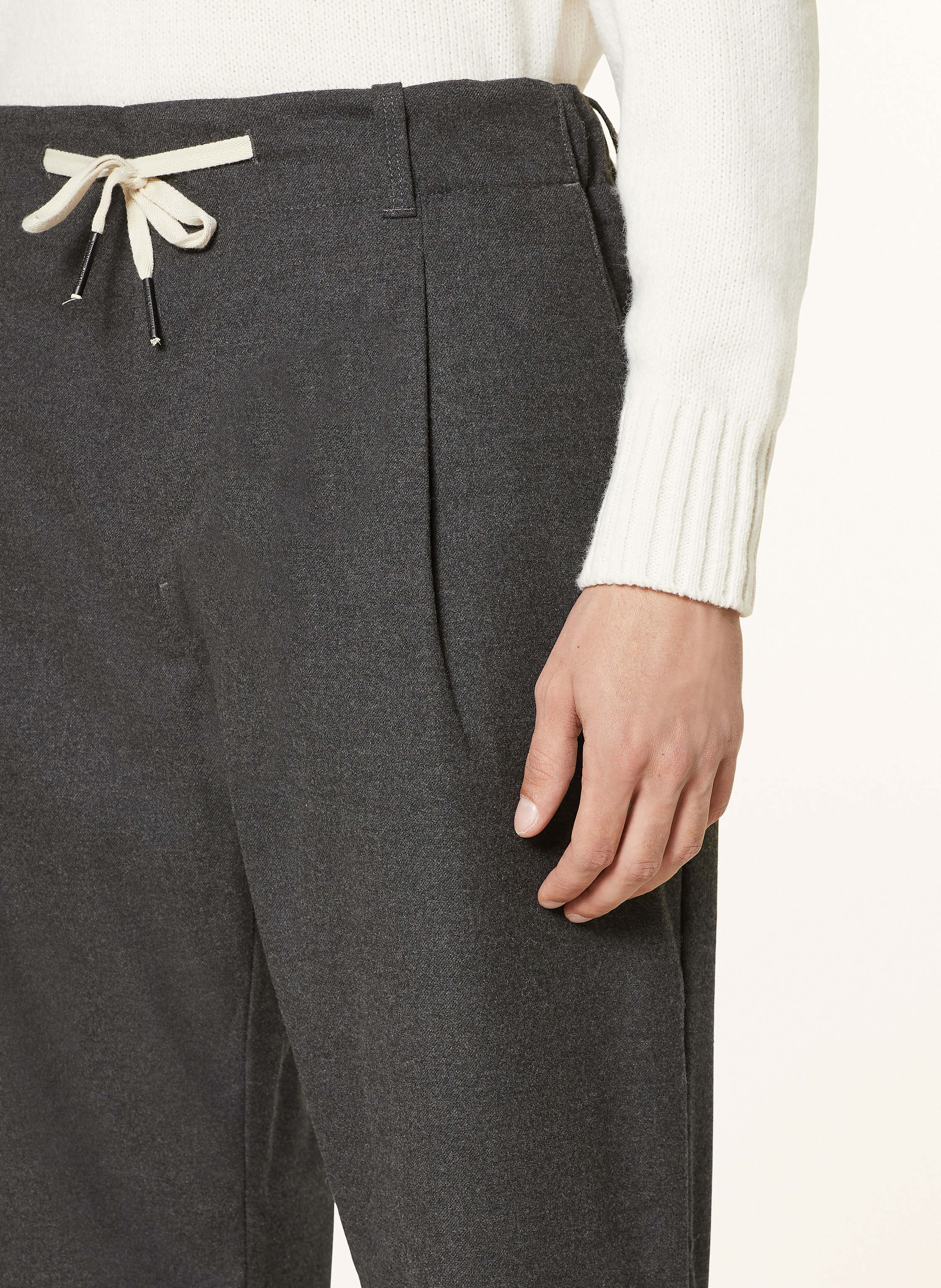 Thumbnail - Replay Hose Im Jogging-Stil Regular Fit grau