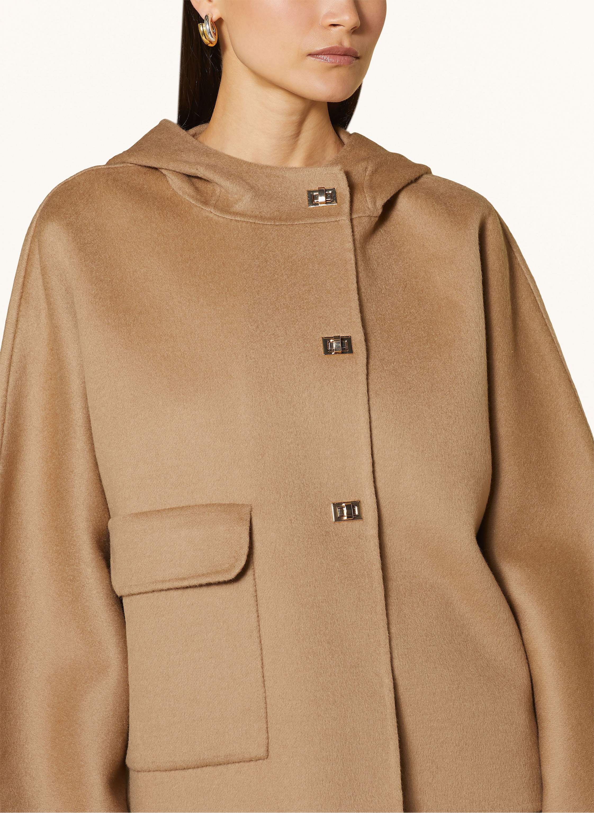 Thumbnail - Ba&Sh Kastenjacke Kove braun