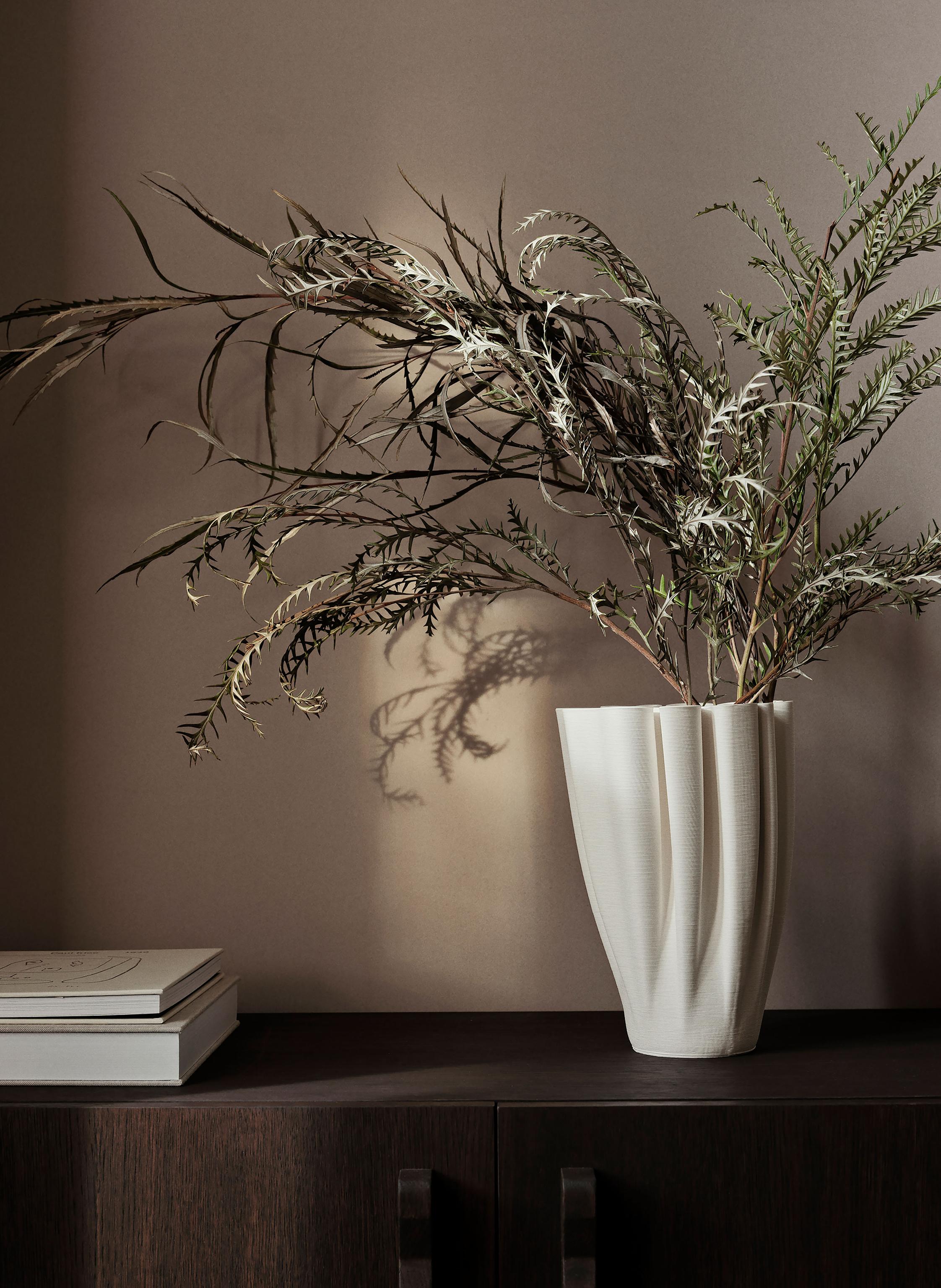 Thumbnail - Ferm Living Vase Dedali weiss
