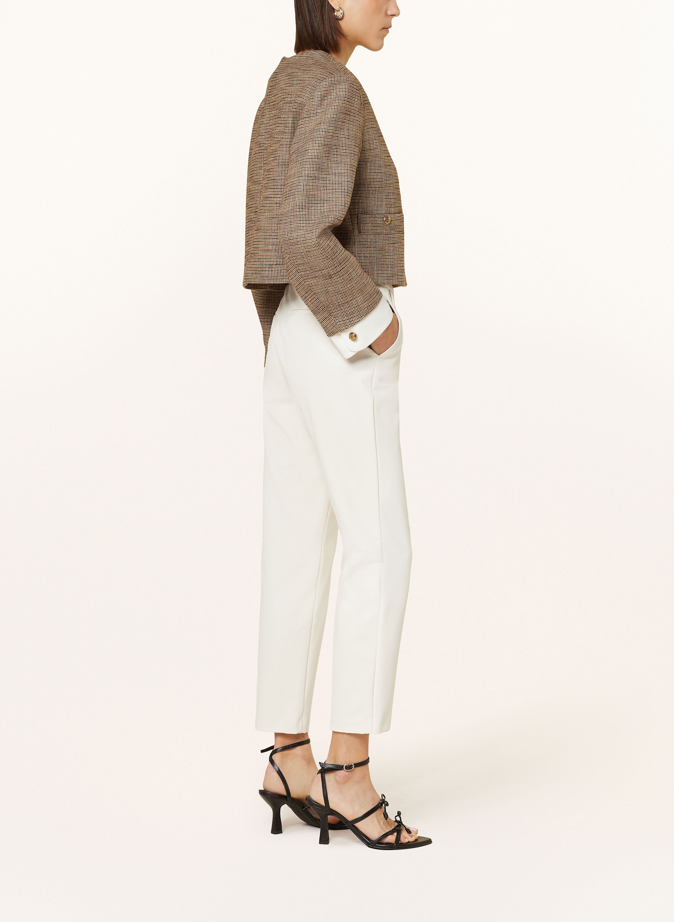 Thumbnail - Cambio Hose Scarlet Mit Nieten weiss