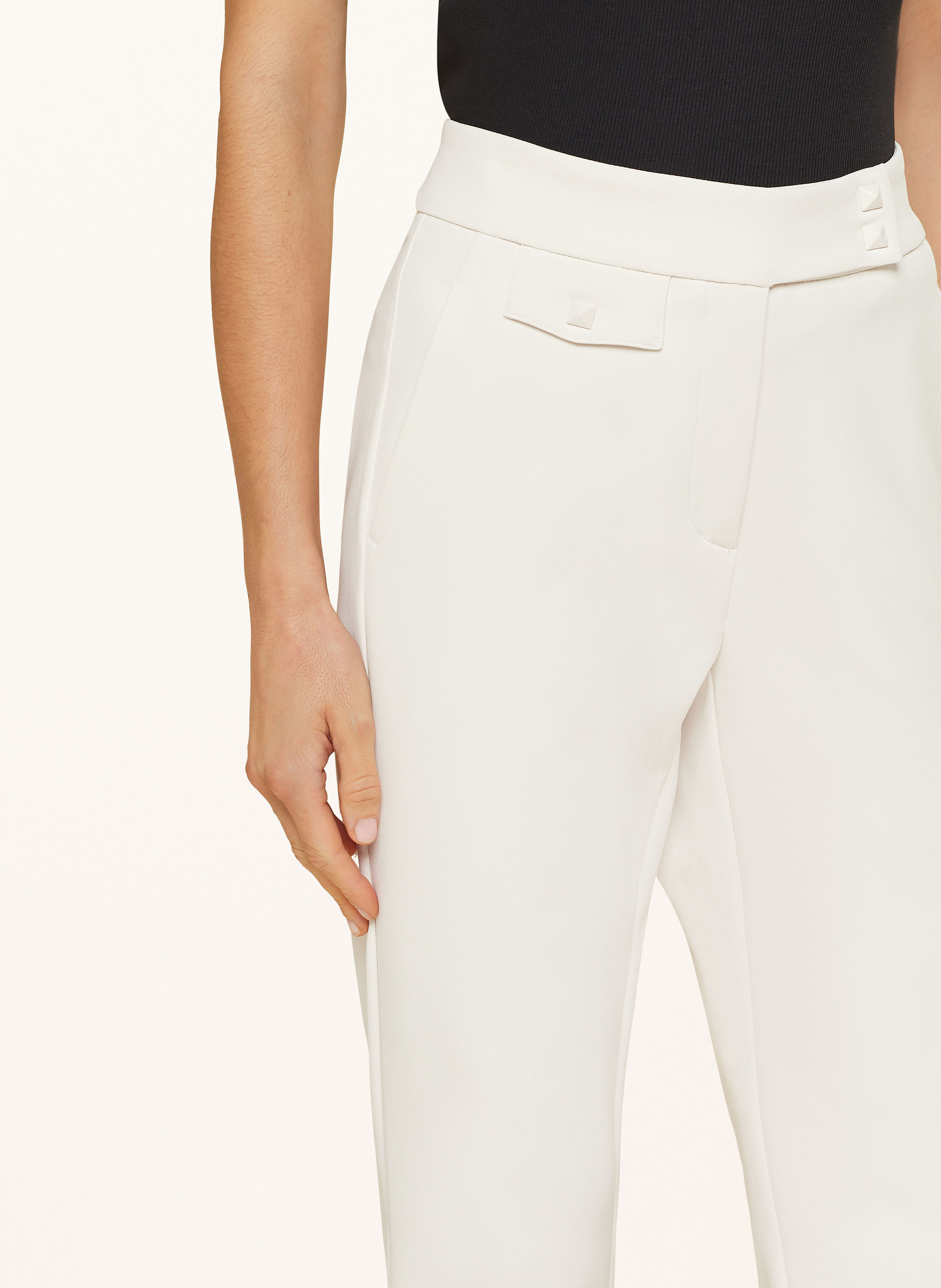 Thumbnail - Cambio Hose Scarlet Mit Nieten weiss