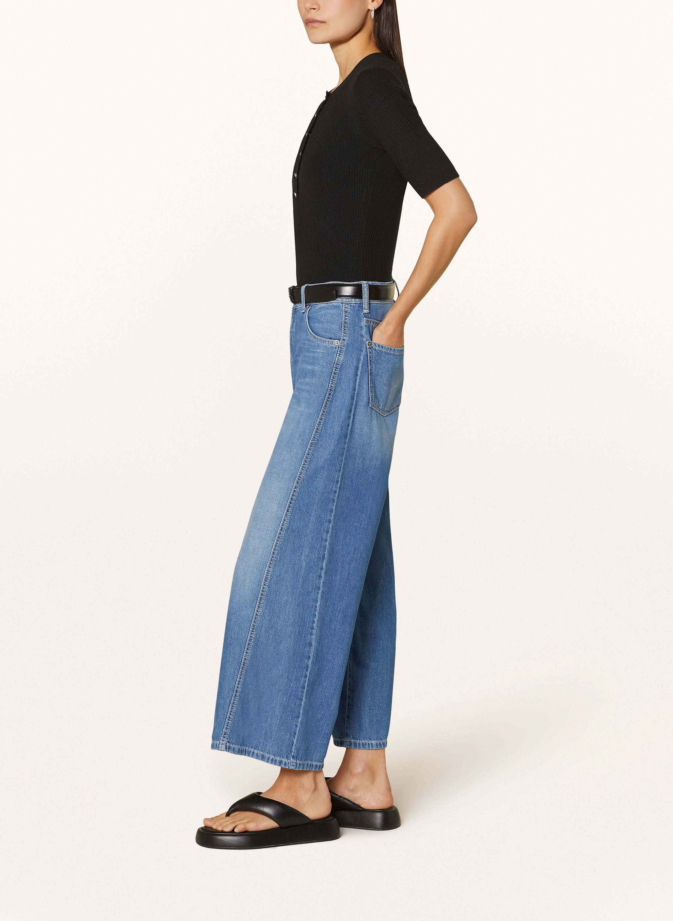 Thumbnail - Cambio Straight Jeans blau