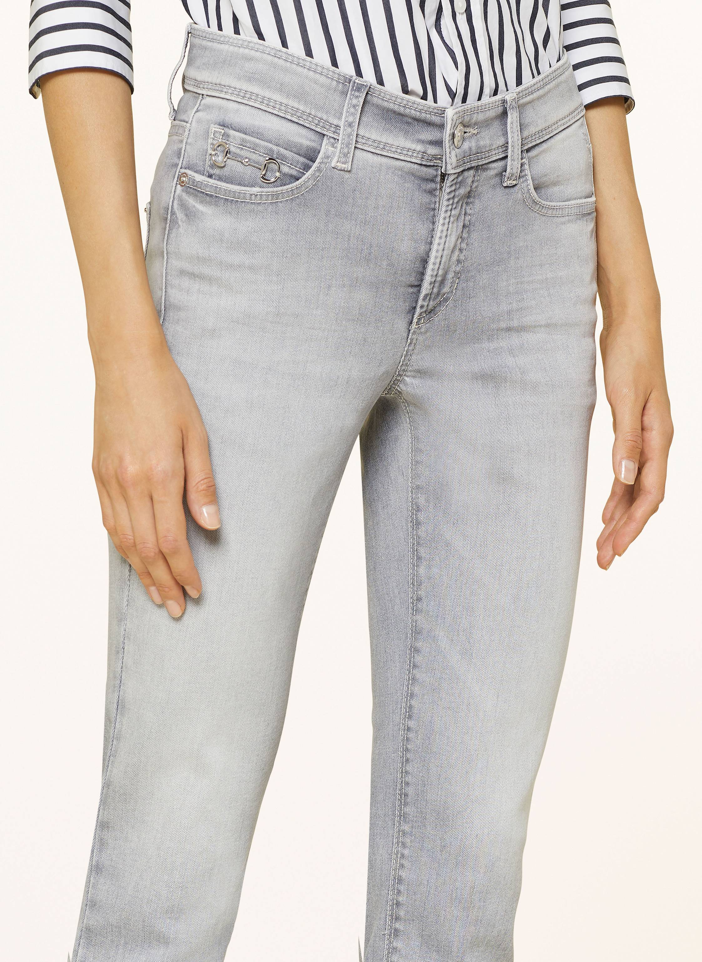 Thumbnail - Cambio Jeans Piper Short grau
