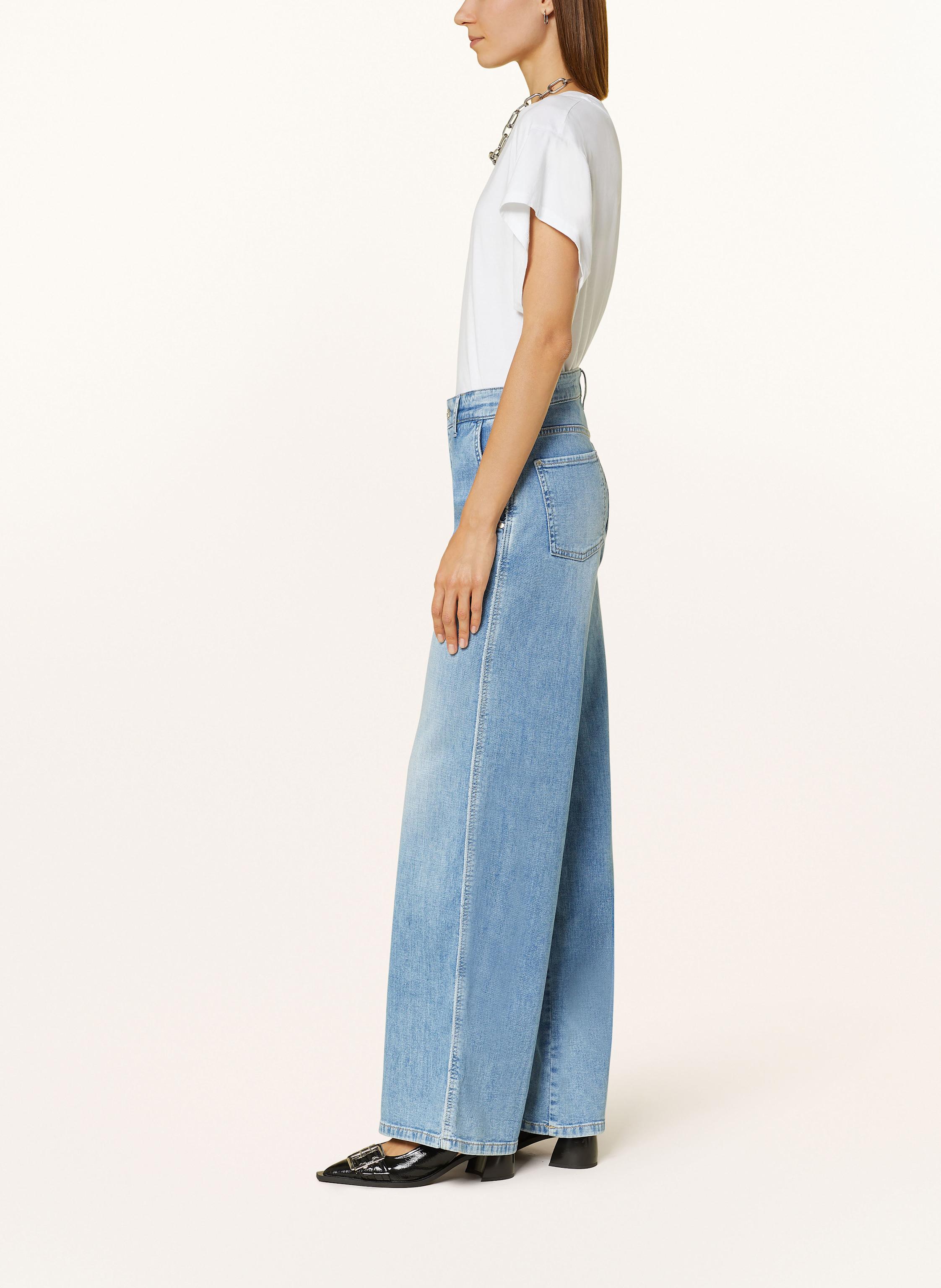Thumbnail - Cambio Wide Leg Jeans Alek blau