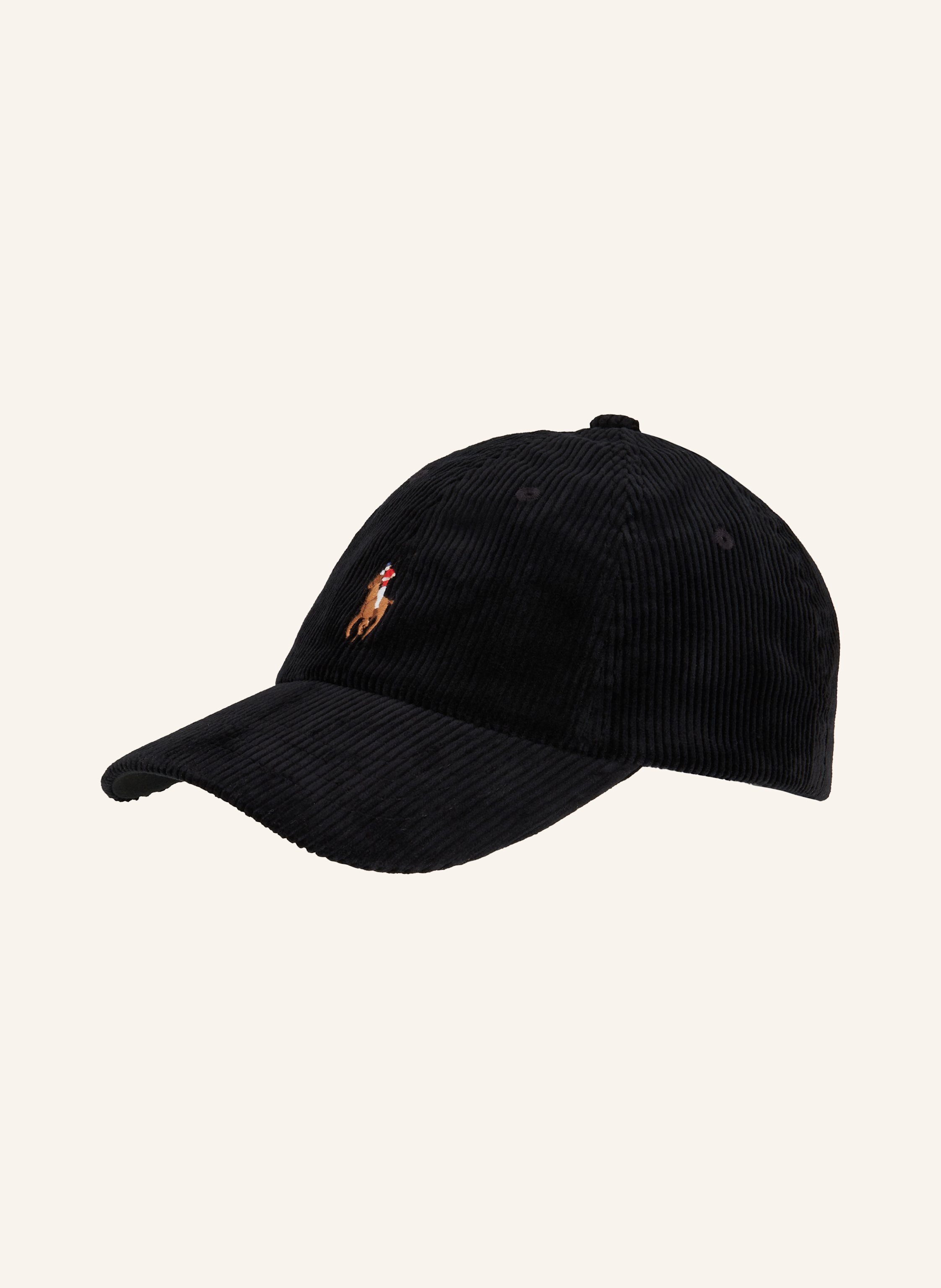 Black ralph lauren cap on sale