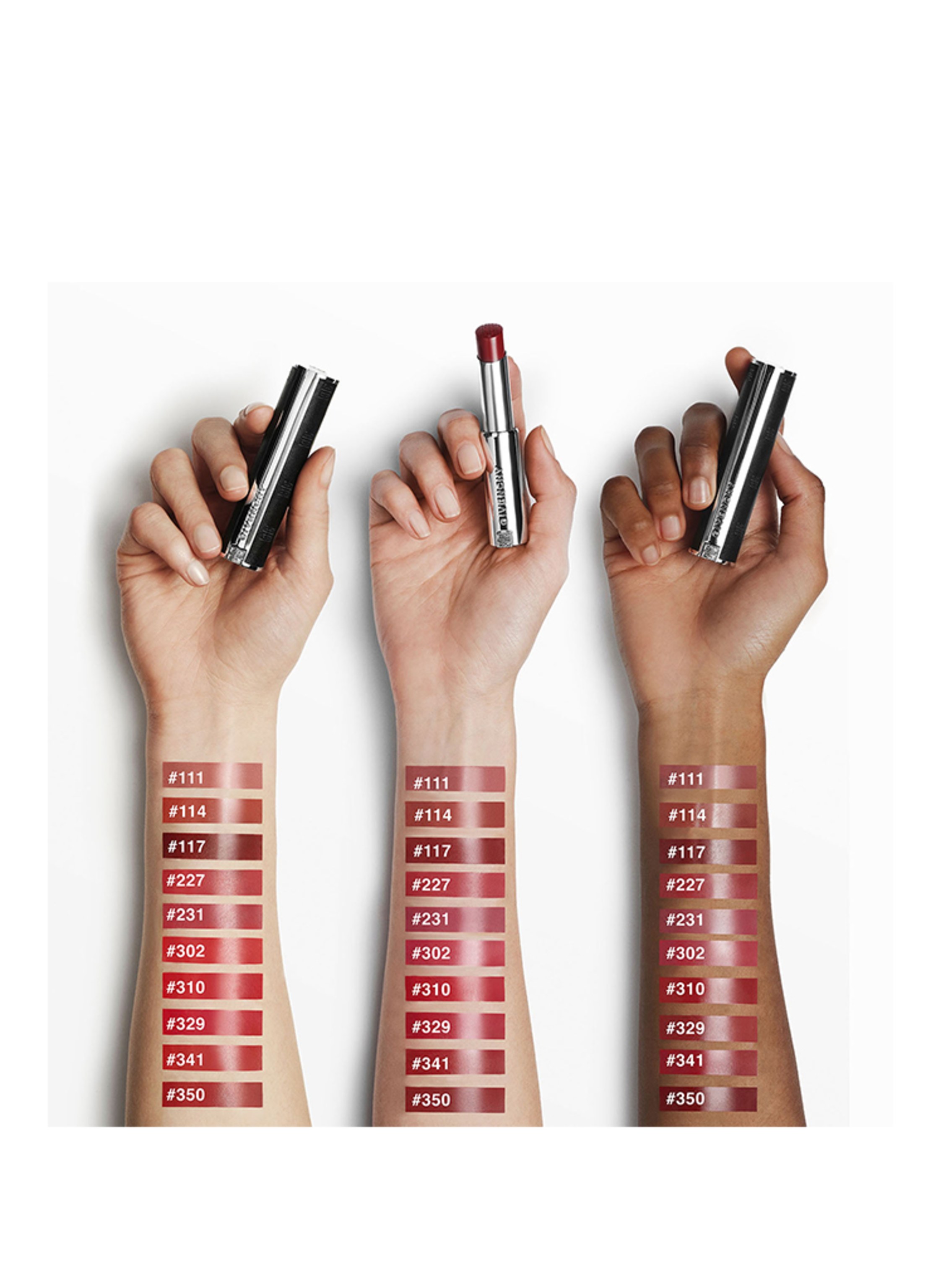 Thumbnail - Givenchy Beauty Le Rouge Interdit Satin Lippenstift mit Satin-Finish