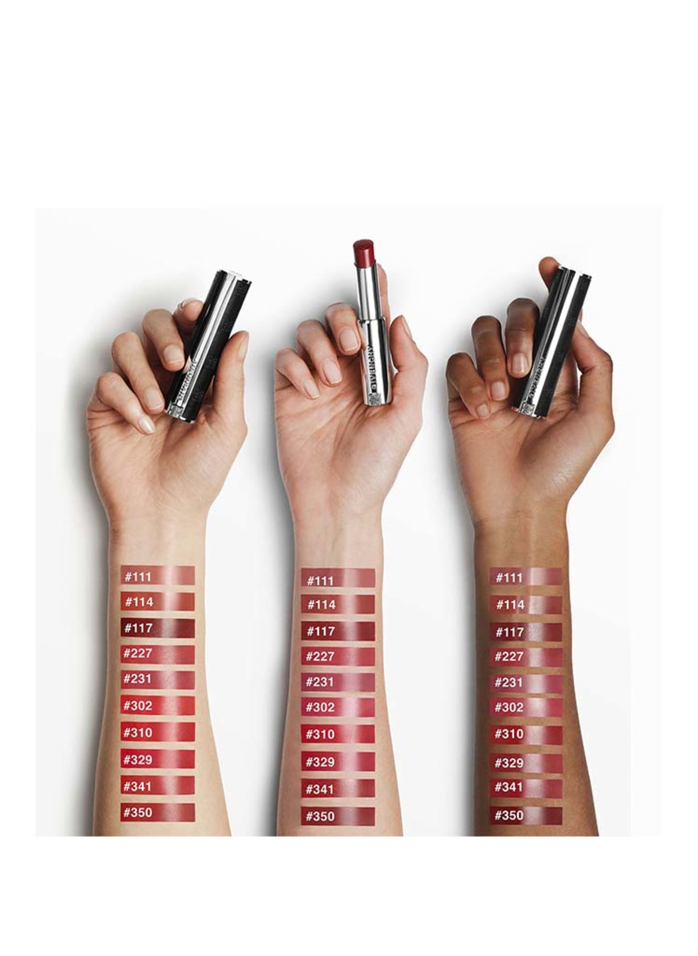 Thumbnail - Givenchy Beauty Le Rouge Interdit Satin Lippenstift mit Satin-Finish