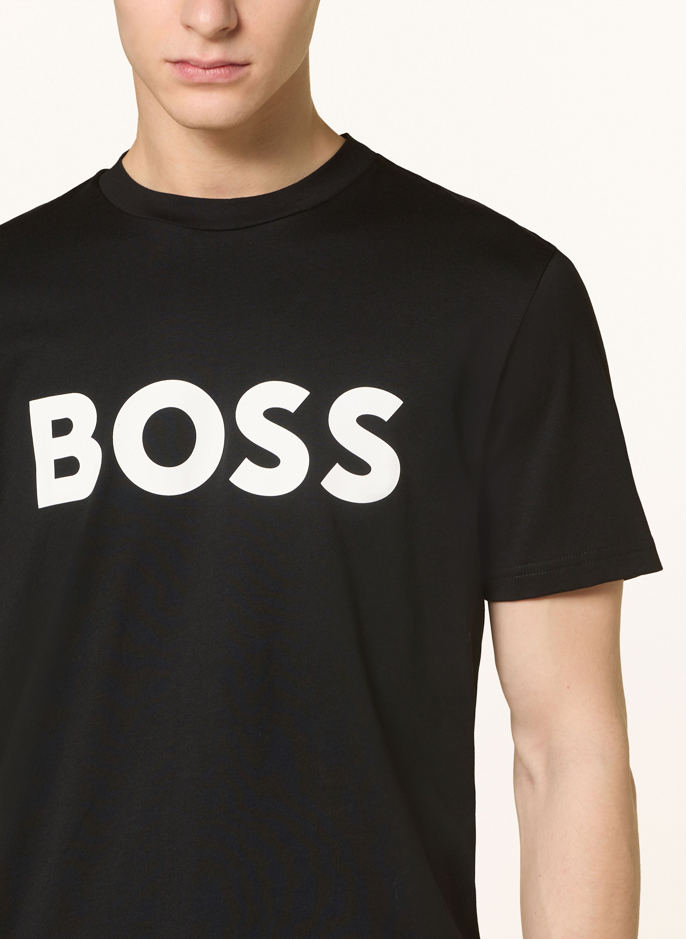 Thumbnail - Boss T-Shirt Thinking schwarz