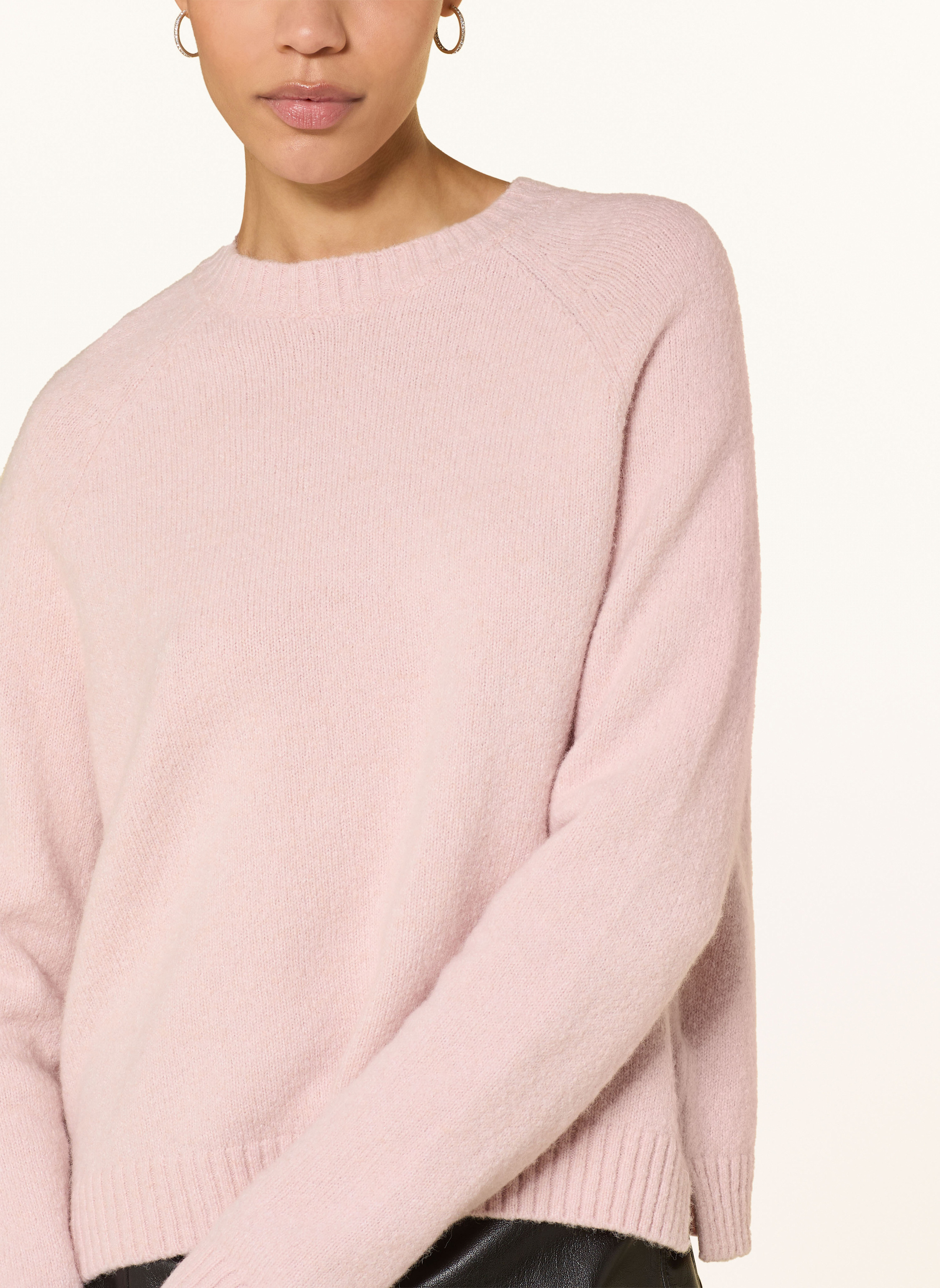 Thumbnail - Boss Pullover Febisan Mit Alpaka rosa