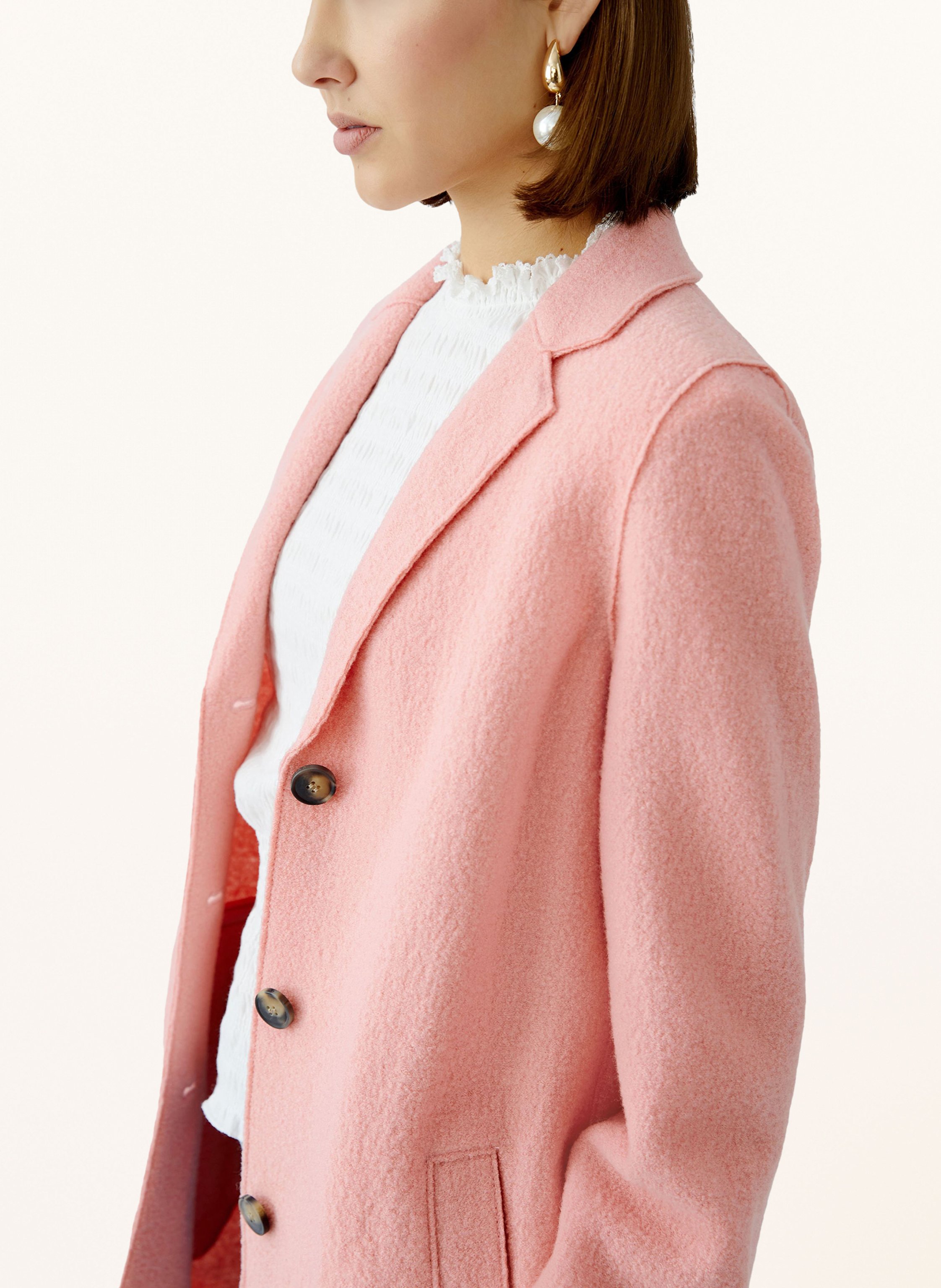 Thumbnail - Oui Wollmantel orange