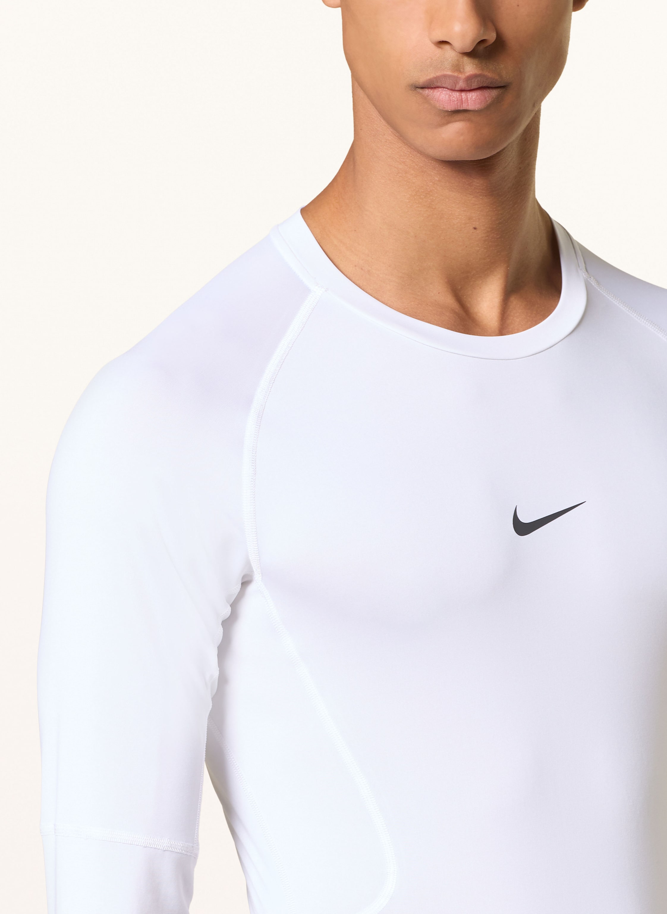 Thumbnail - Nike Longsleeve Nike Pro weiss