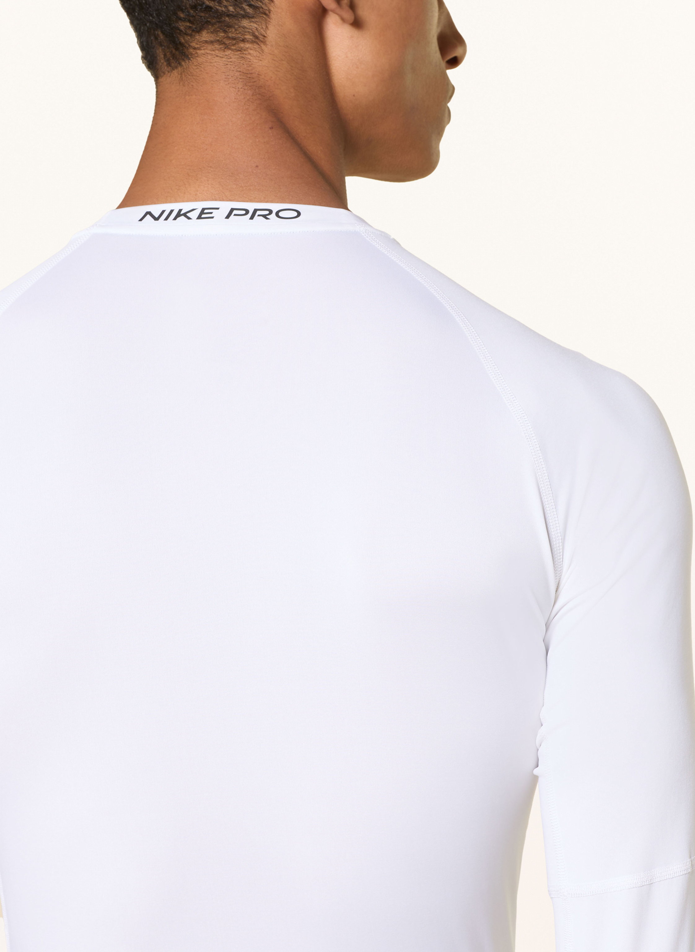 Thumbnail - Nike Longsleeve Nike Pro weiss