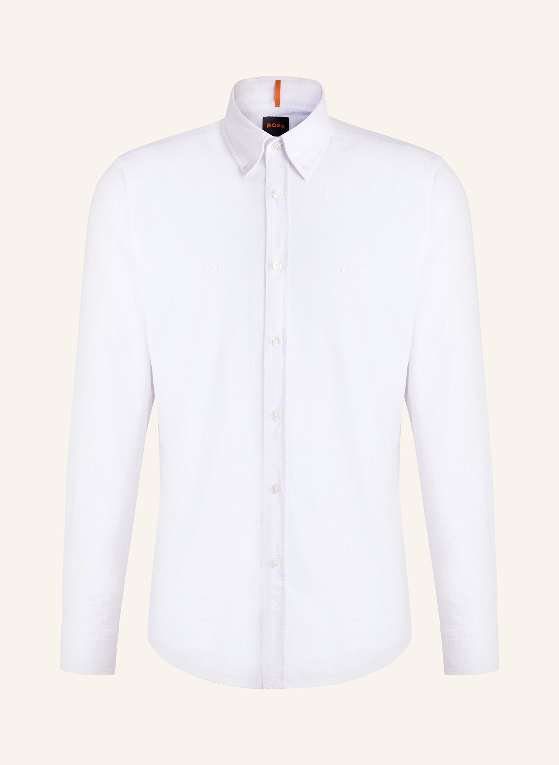Boss Boss Hemd Rickert_M Regular Fit weiss in WEISS