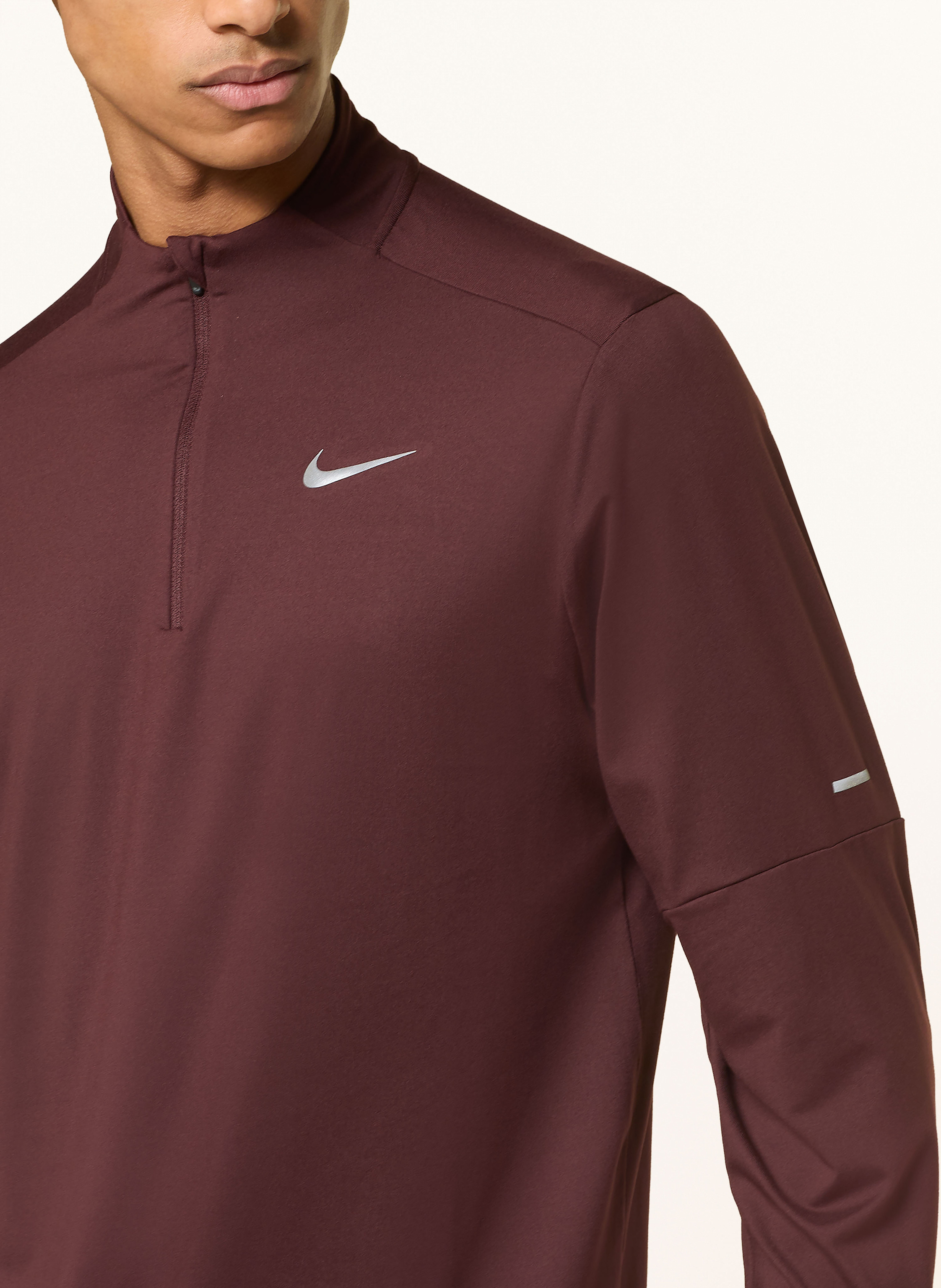 Thumbnail - Nike Laufshirt Dri-Fit Element rot