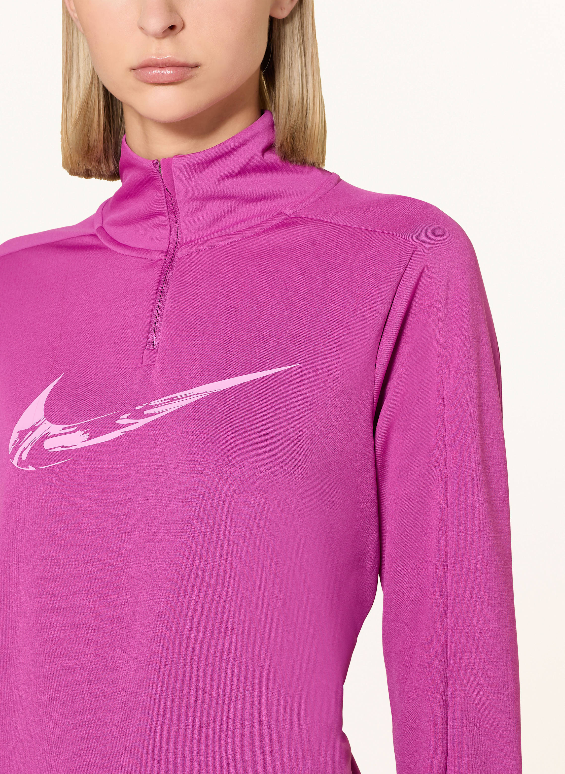 Thumbnail - Nike Laufshirt Swoosh lila