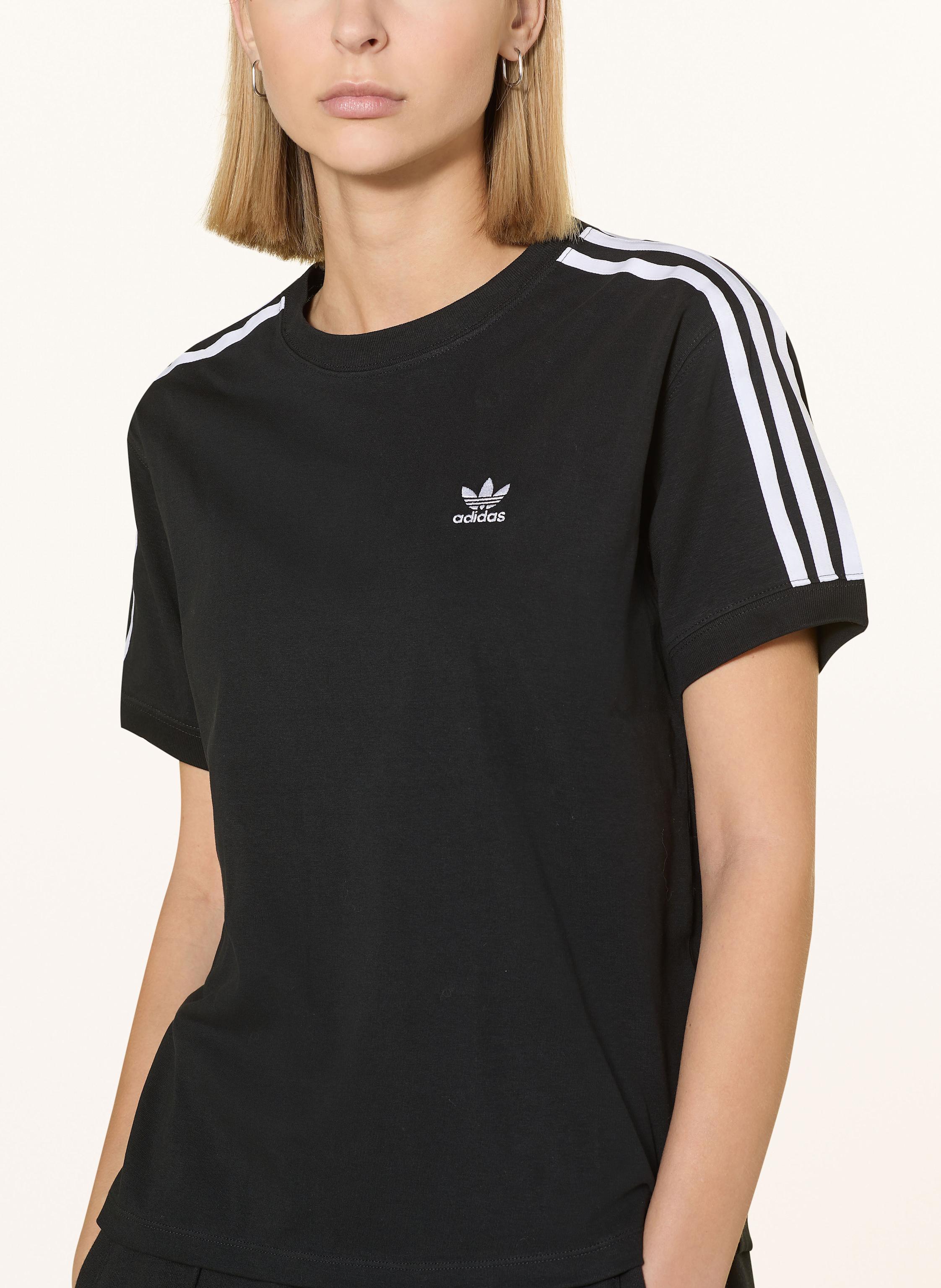 Thumbnail - Adidas Originals T-Shirt 3 Stripe schwarz