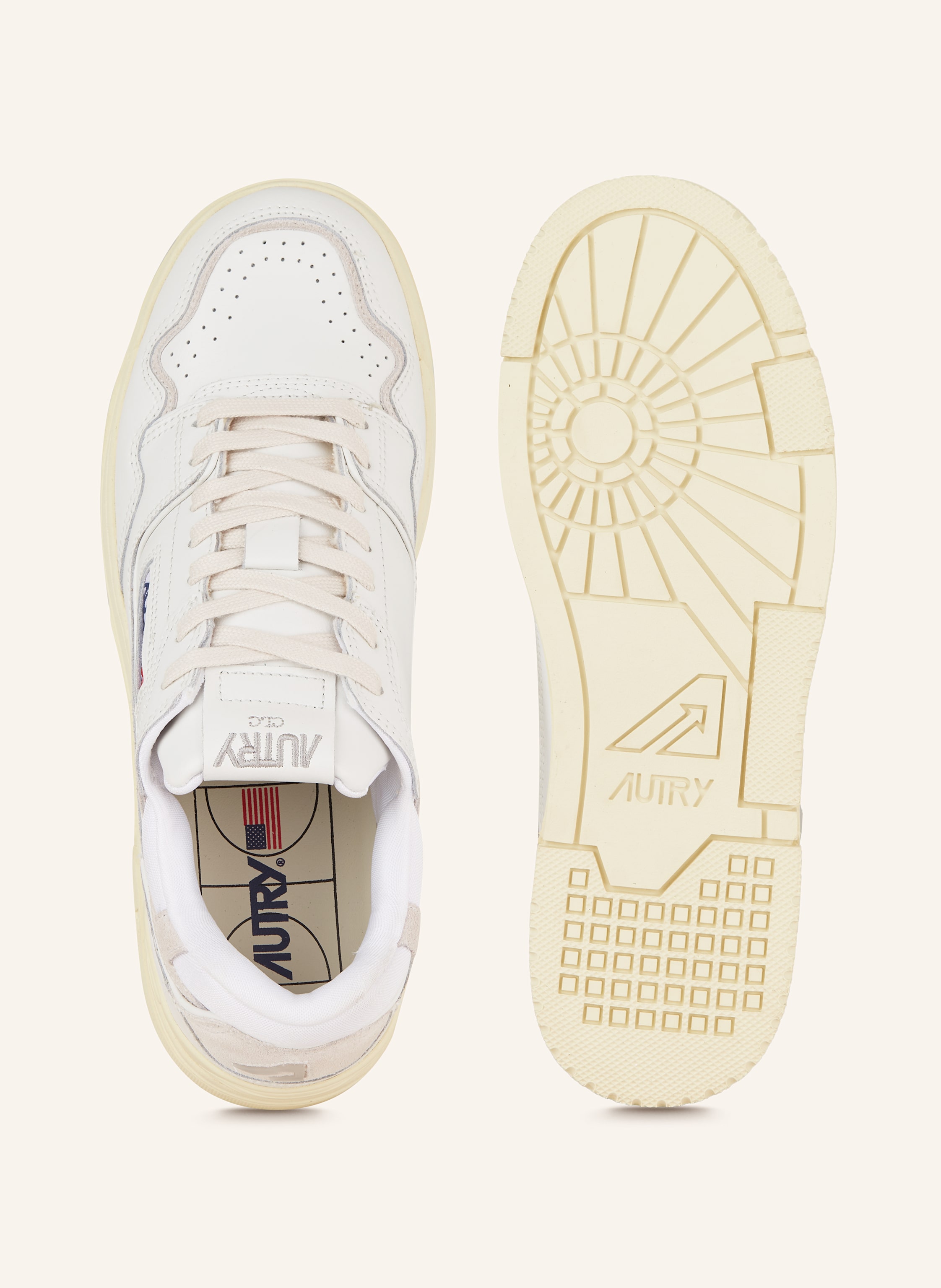 Thumbnail - Autry Sneaker Clc Low Mm weiss