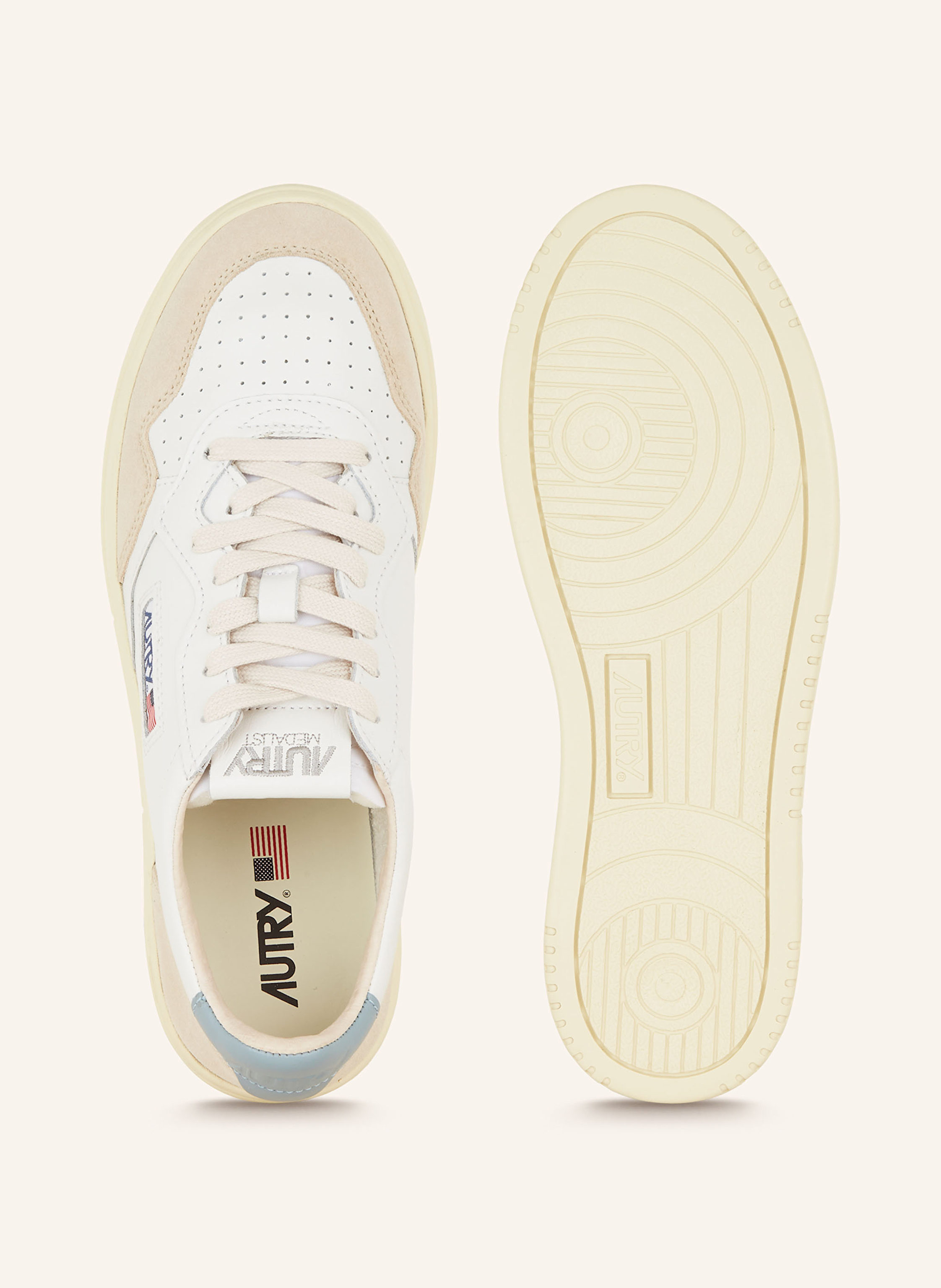 Thumbnail - Autry Sneaker Medalist Low Ls weiss