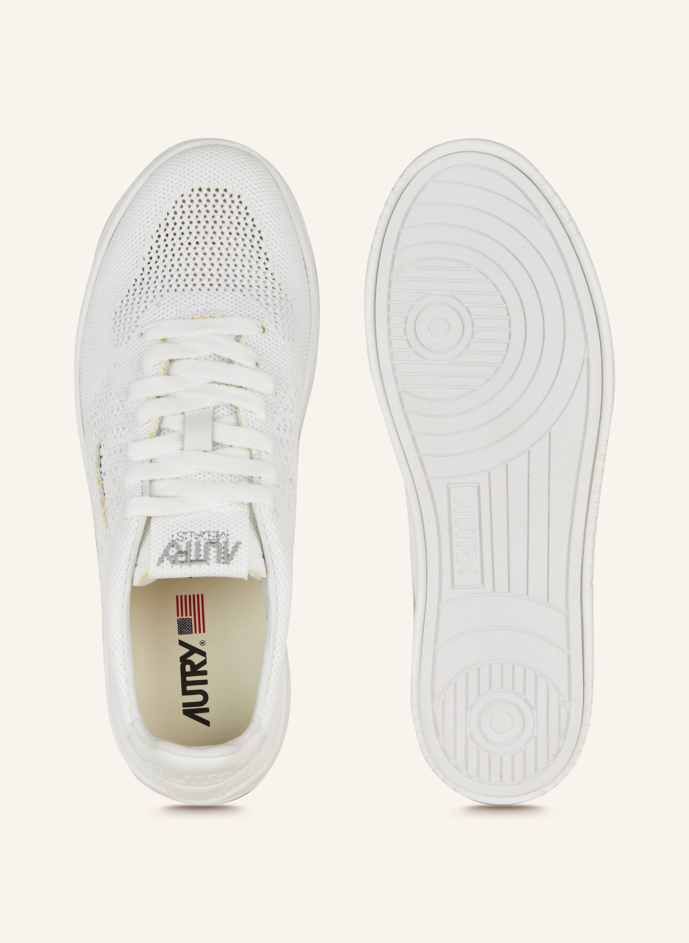 Thumbnail - Autry Sneaker Easeknit Low Kn weiss
