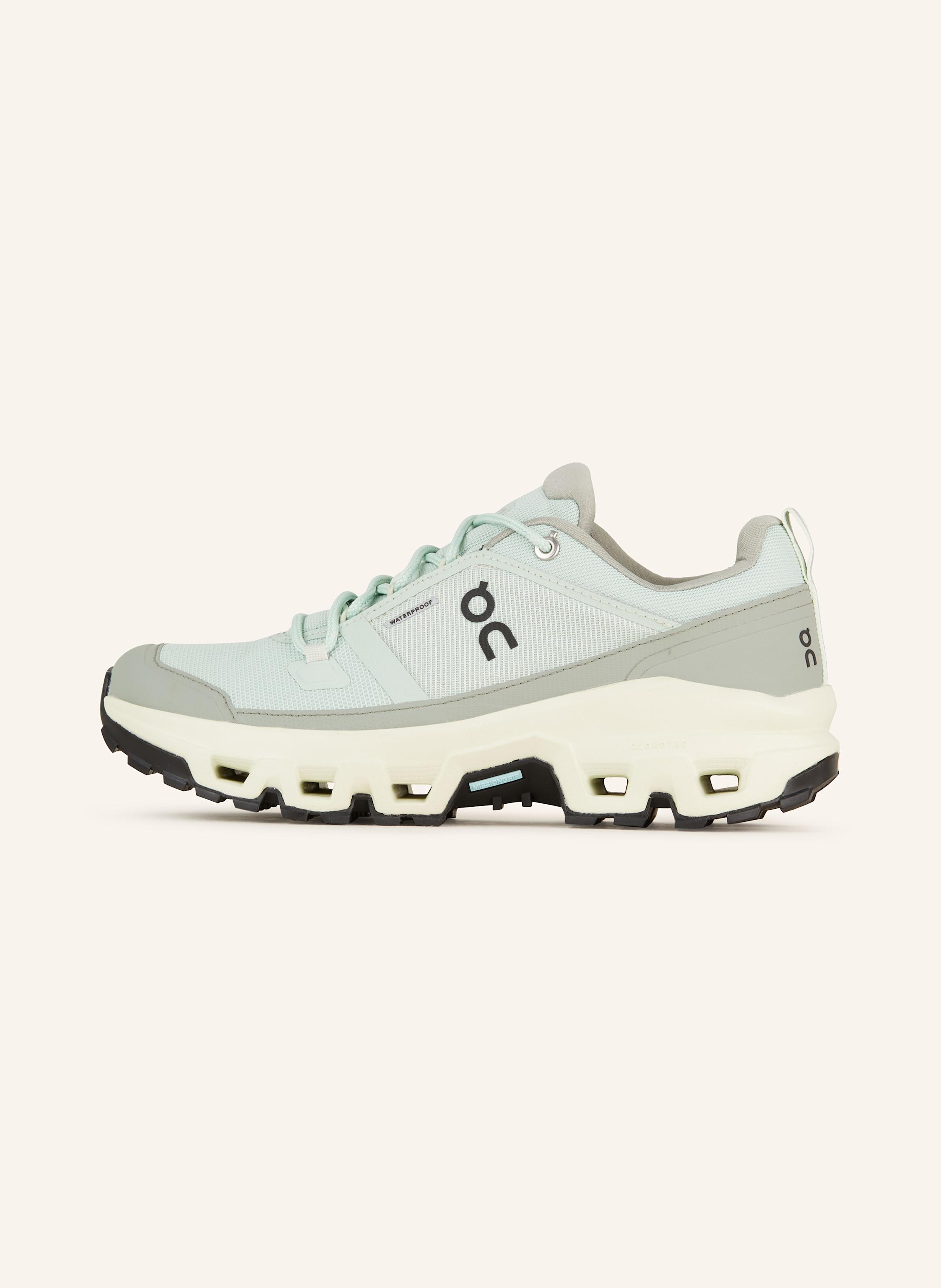 Thumbnail - On Wanderschuhe Cloudrock Low Wp gruen