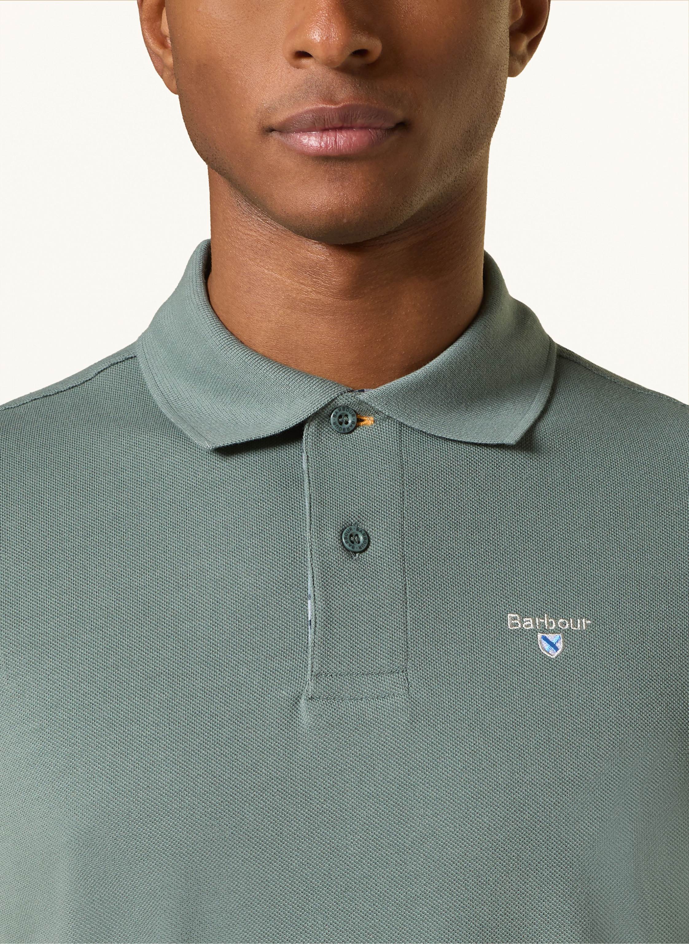 Thumbnail - Barbour Piqué-Poloshirt gruen