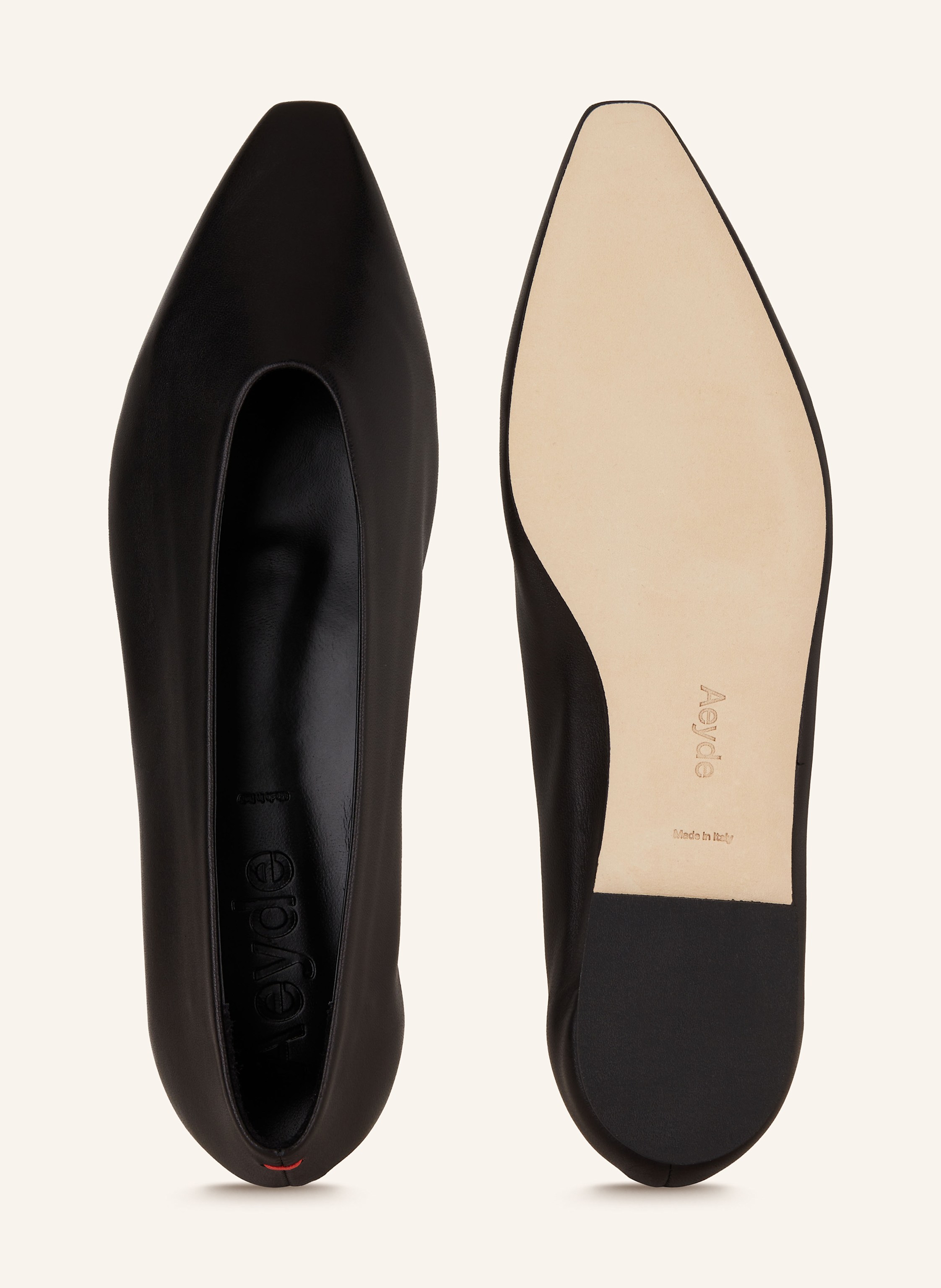 Thumbnail - Aeyde Ballerinas Betty schwarz