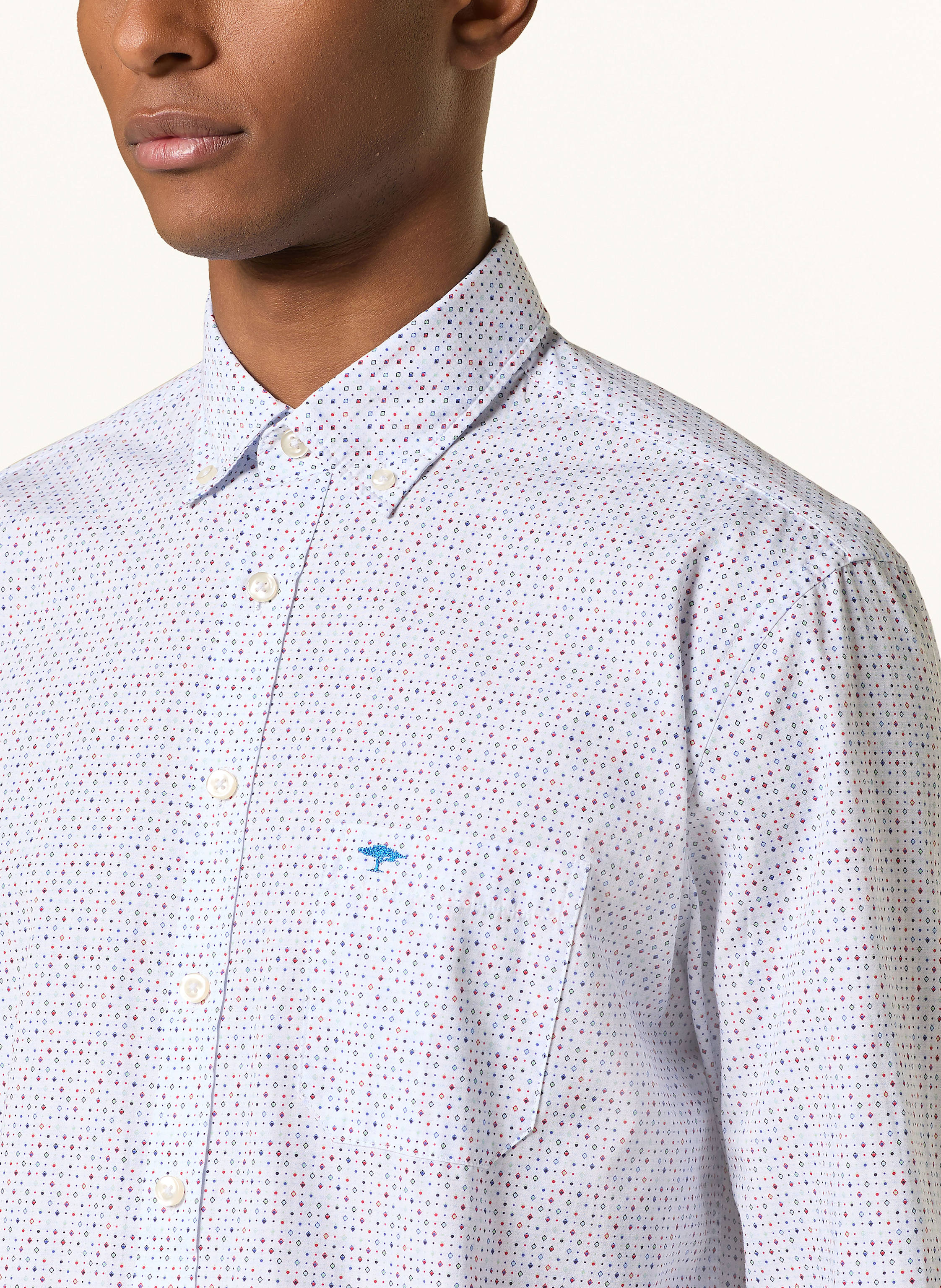 Thumbnail - Fynch-Hatton Hemd Comfort Fit blau