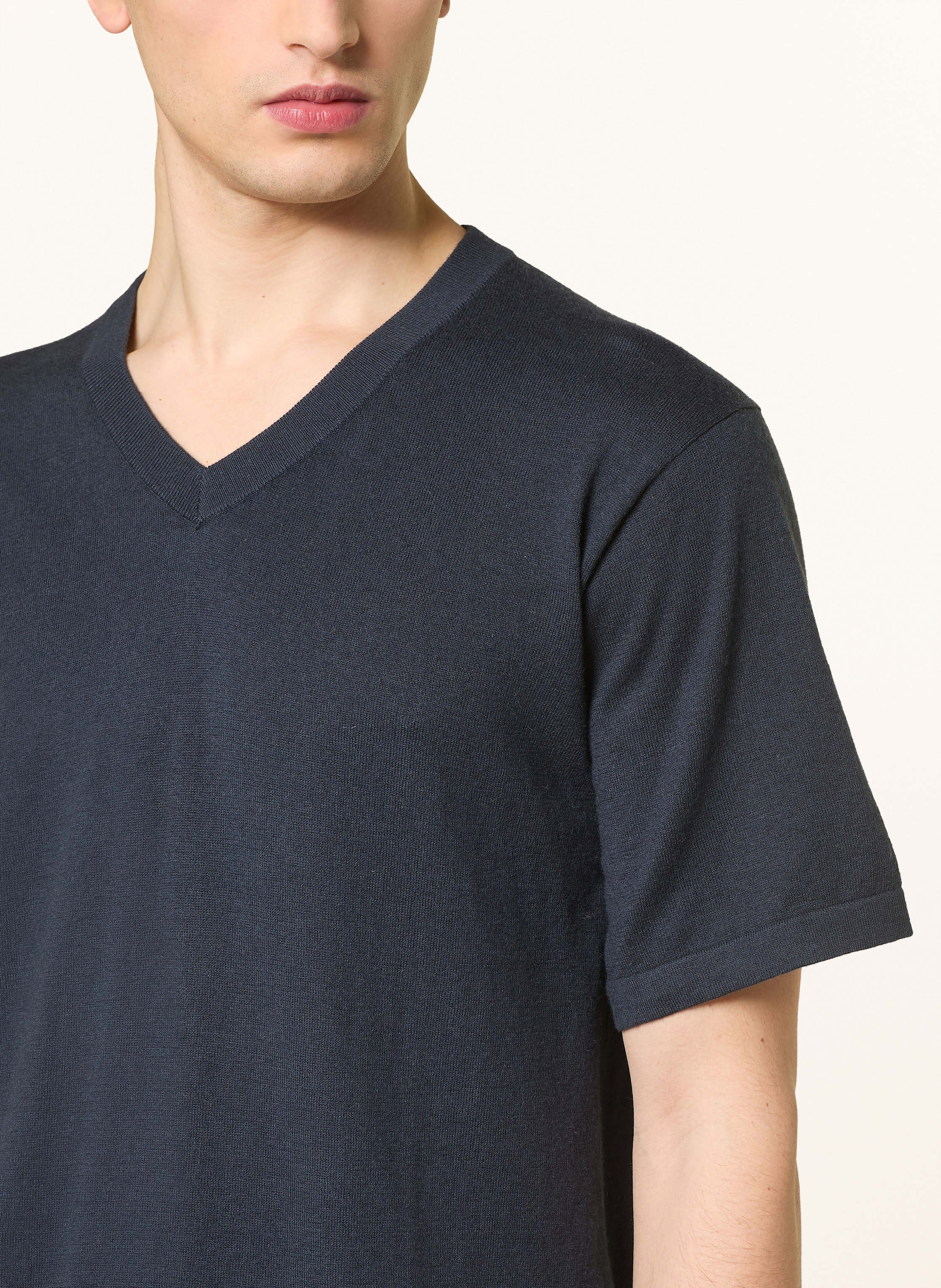 Thumbnail - Lisa Yang Strickshirt Brayden Mit Cashmere blau