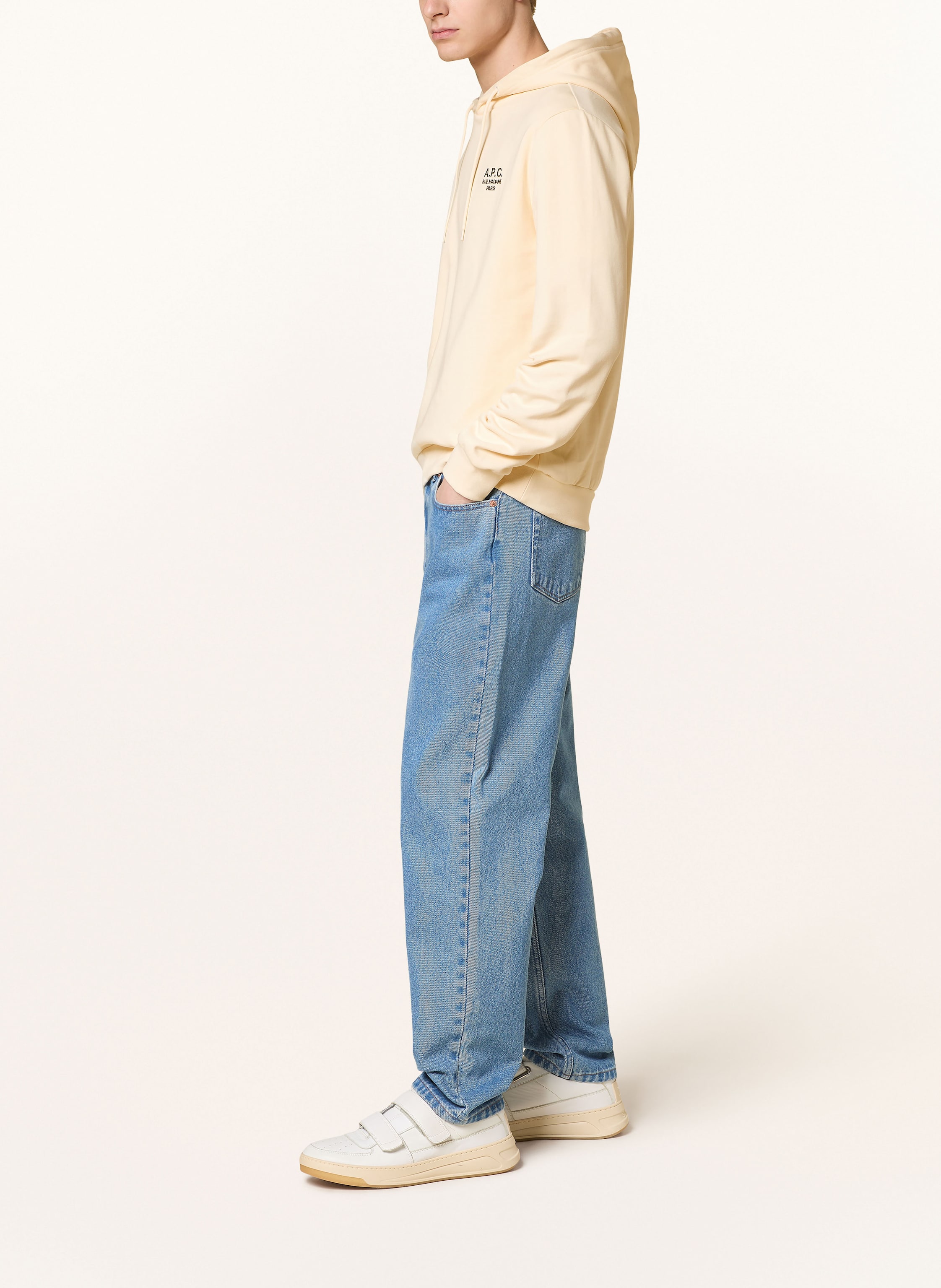 Thumbnail - A.P.C. Hoodie beige