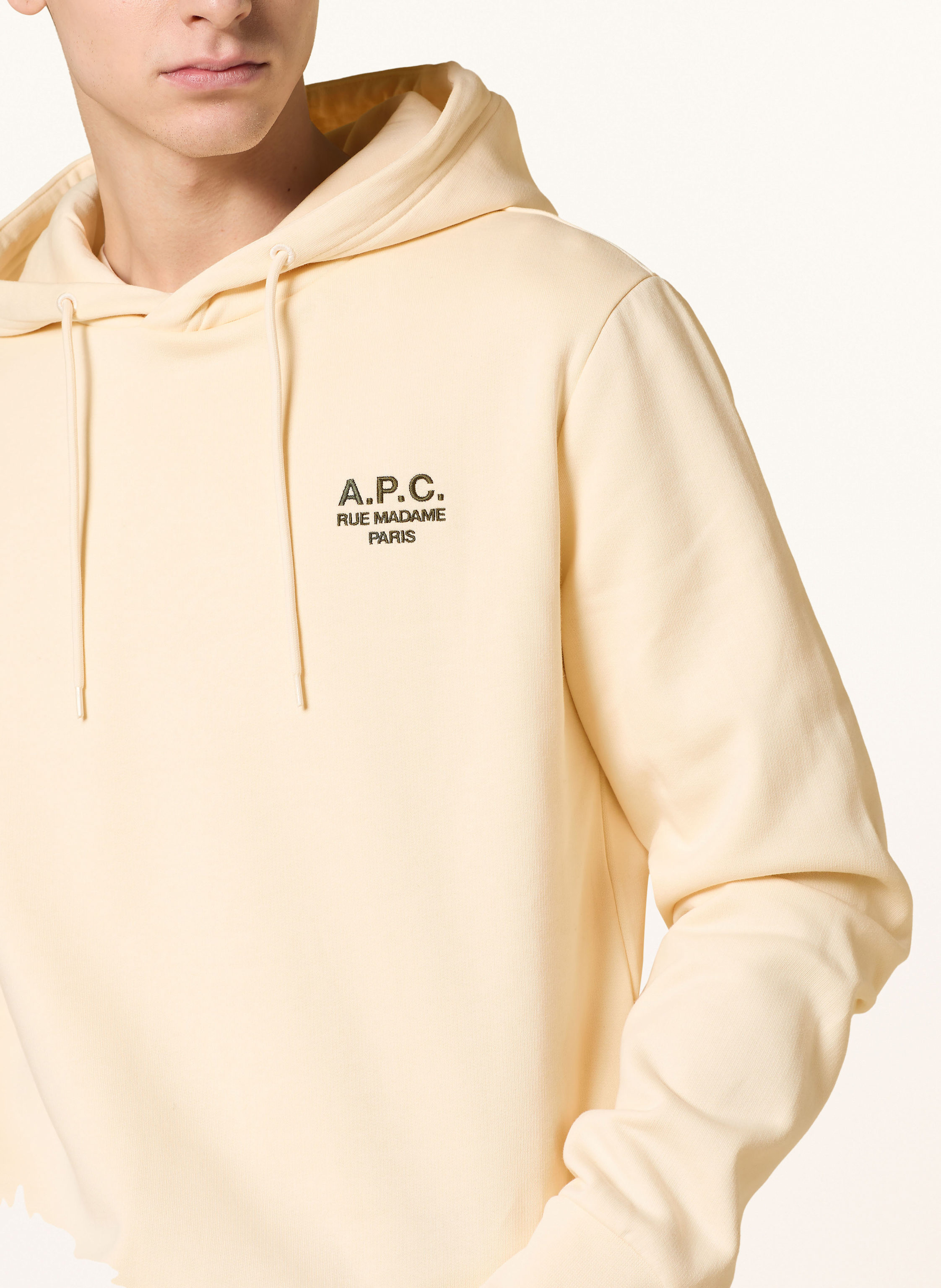 Thumbnail - A.P.C. Hoodie beige
