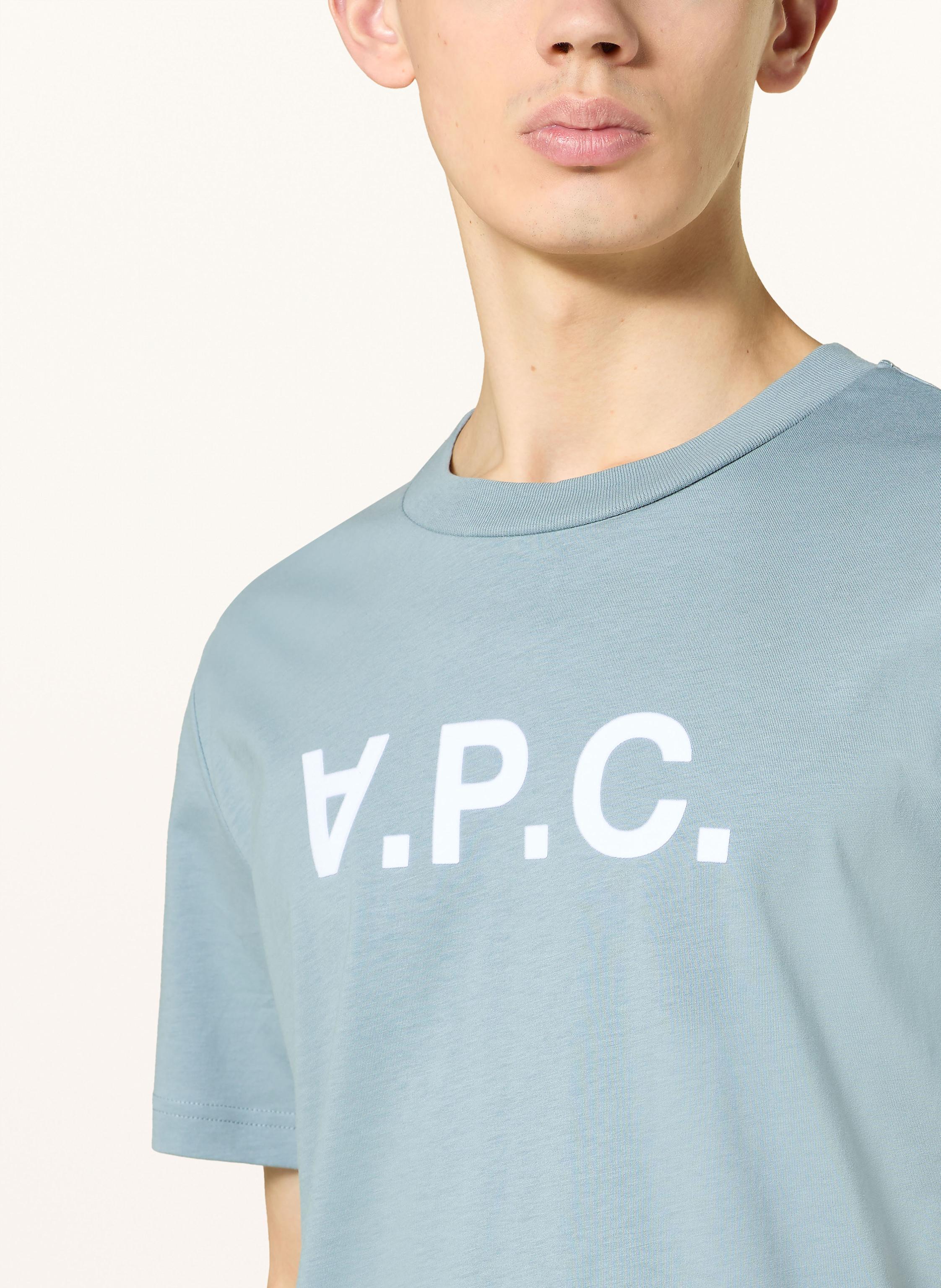Thumbnail - A.P.C. T-Shirt Standard Grand Vpc blau