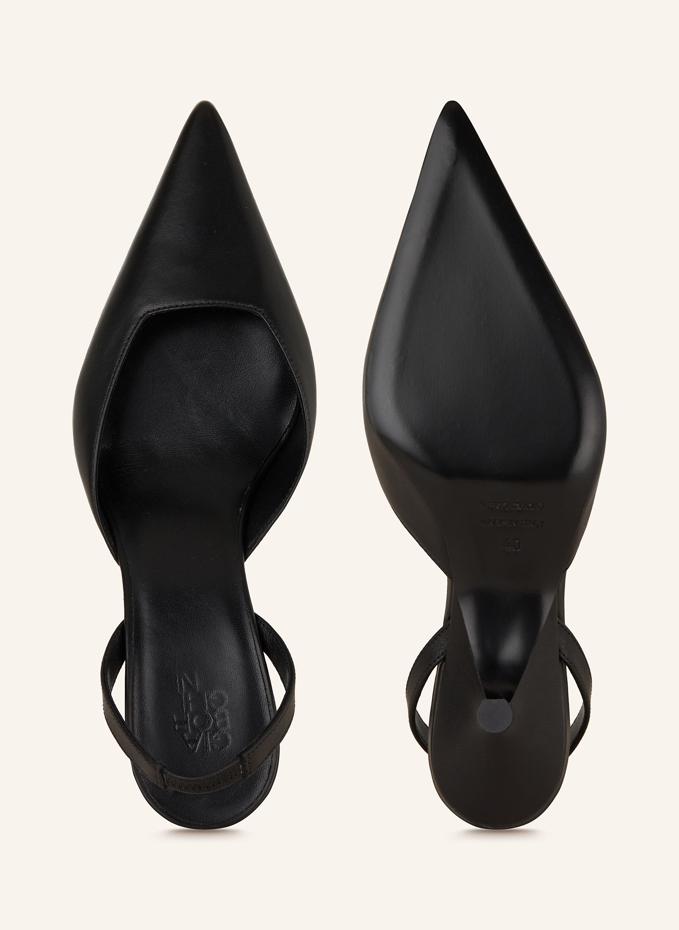Thumbnail - Gia Borghini Slingpumps Octavie schwarz