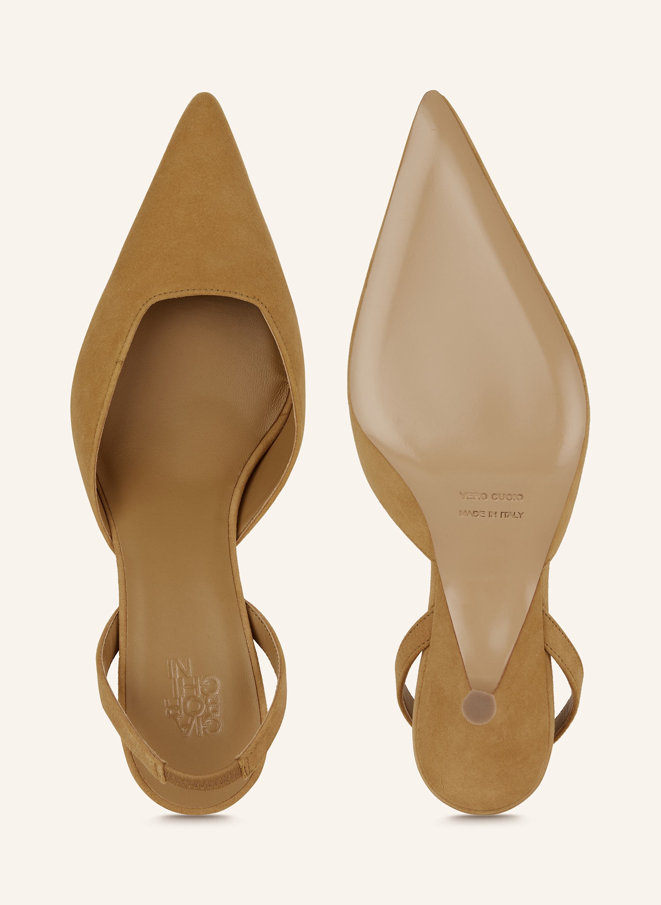 Thumbnail - Gia Borghini Slingpumps Octavie braun