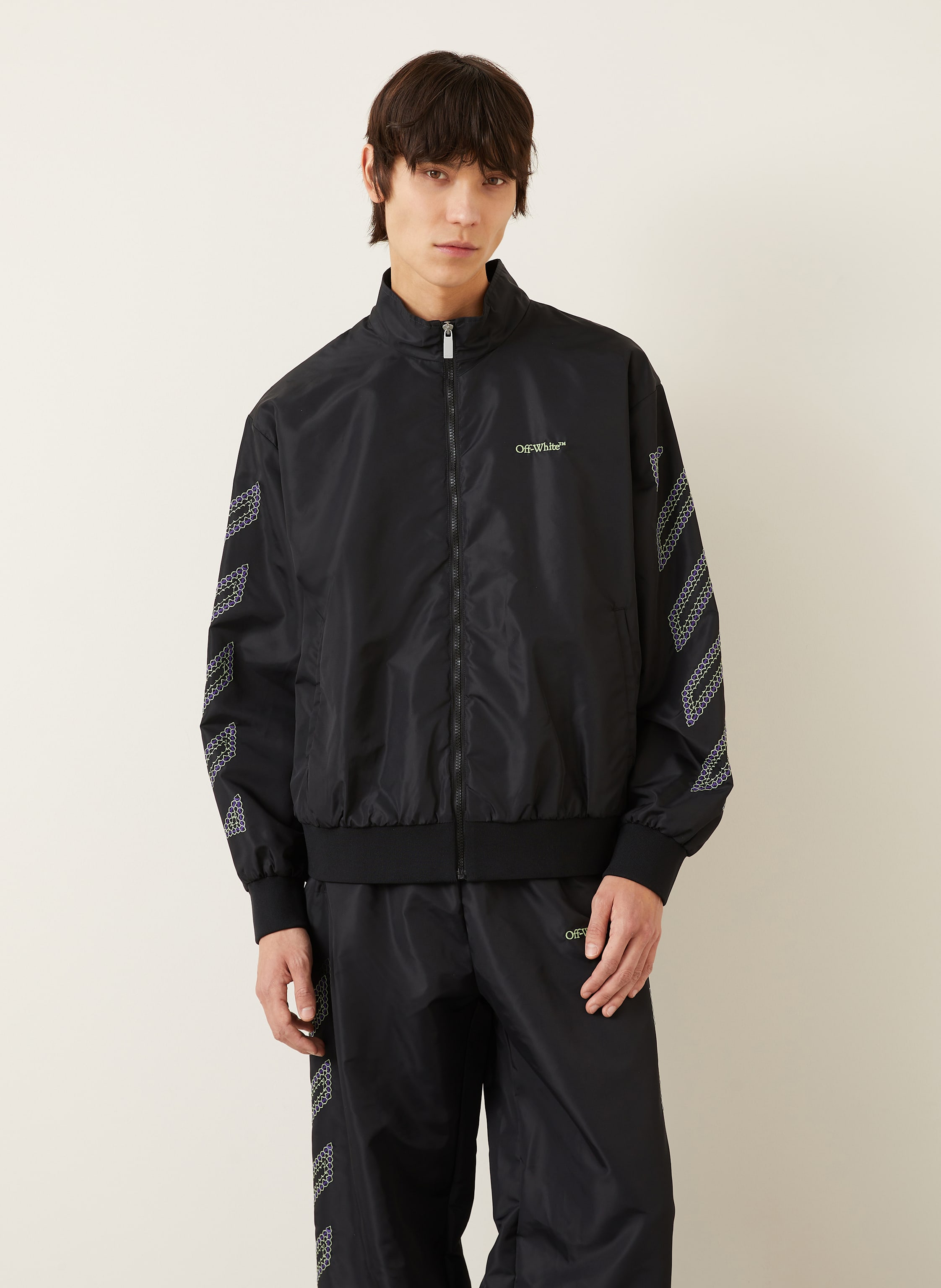 Thumbnail - Off-White Blouson schwarz