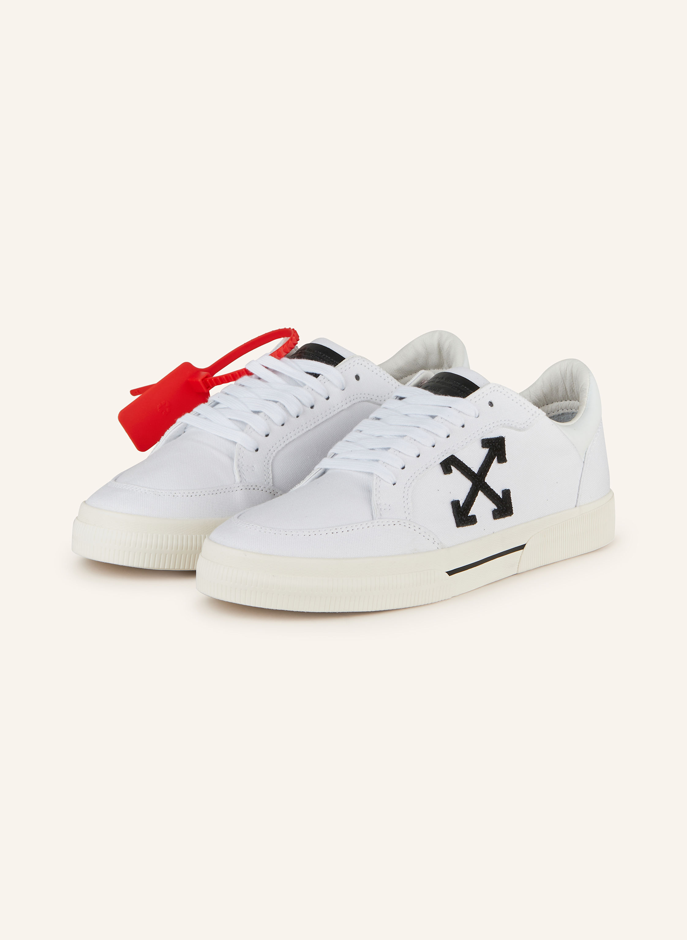 Canvas Trainers Off White Vulcanised Off-White New Low Vulcanized