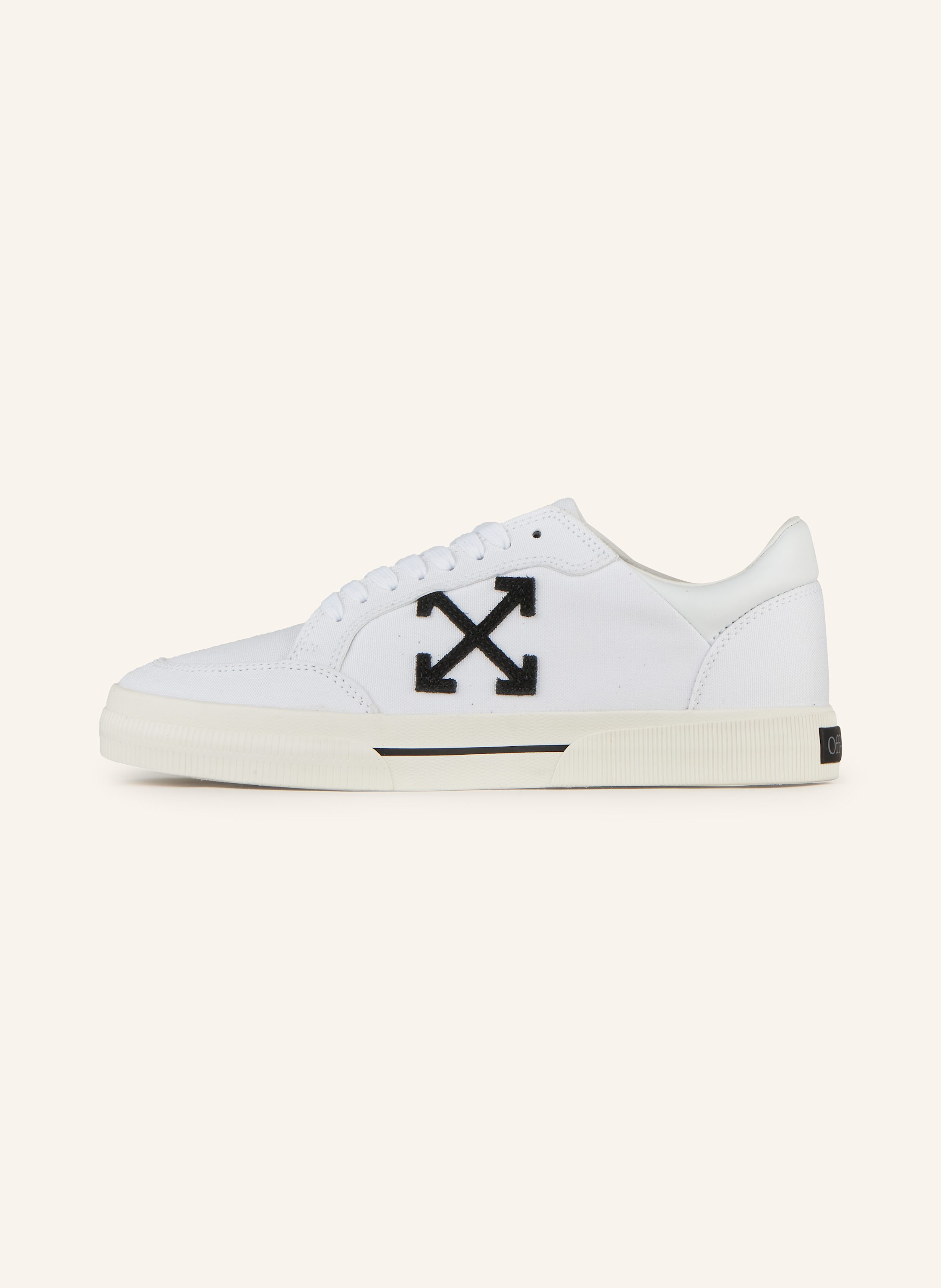 Thumbnail - Off-White Sneaker New Low Vulcanized Canvas weiss