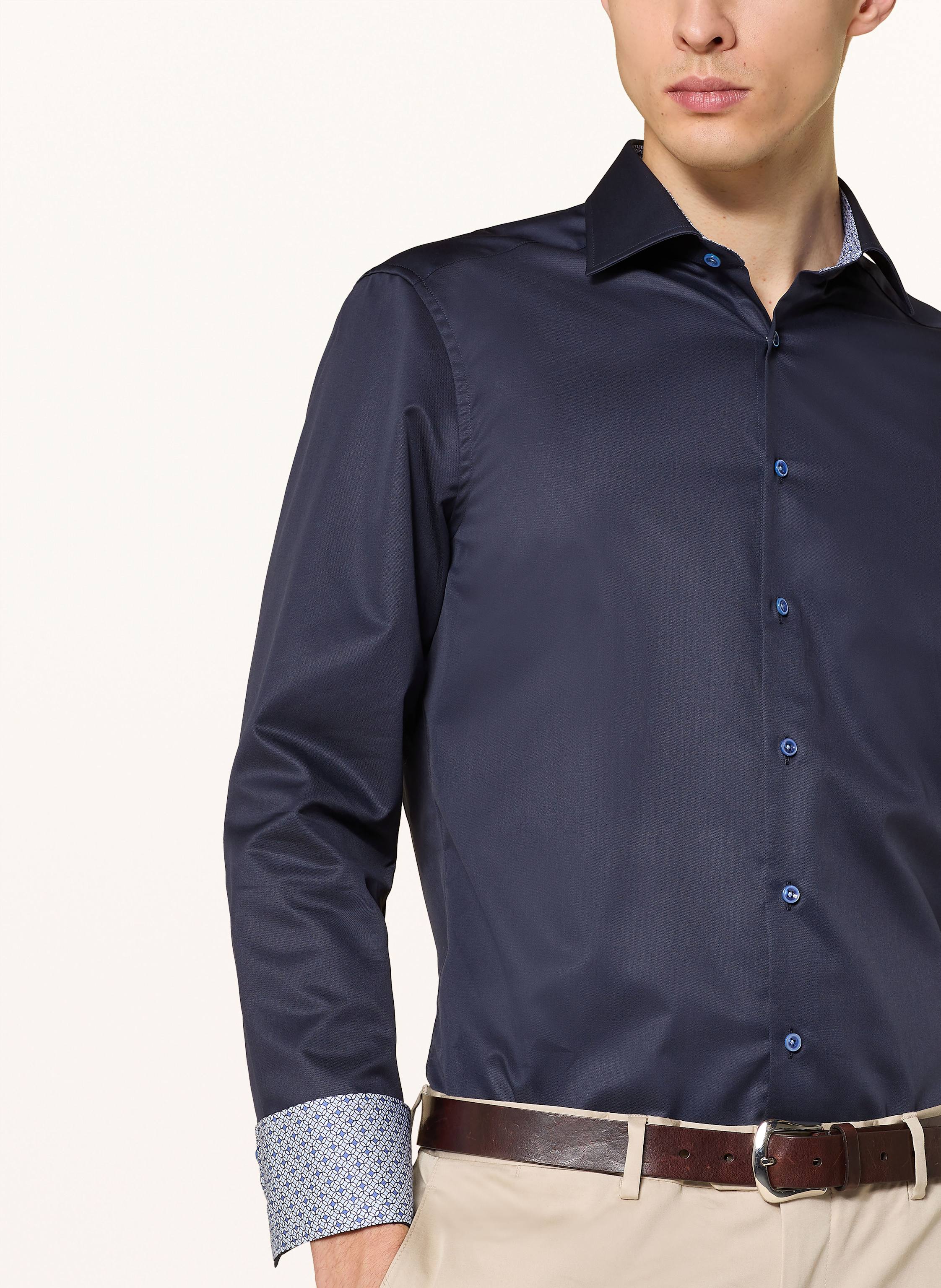Thumbnail - Stenströms Hemd Regular Fit blau
