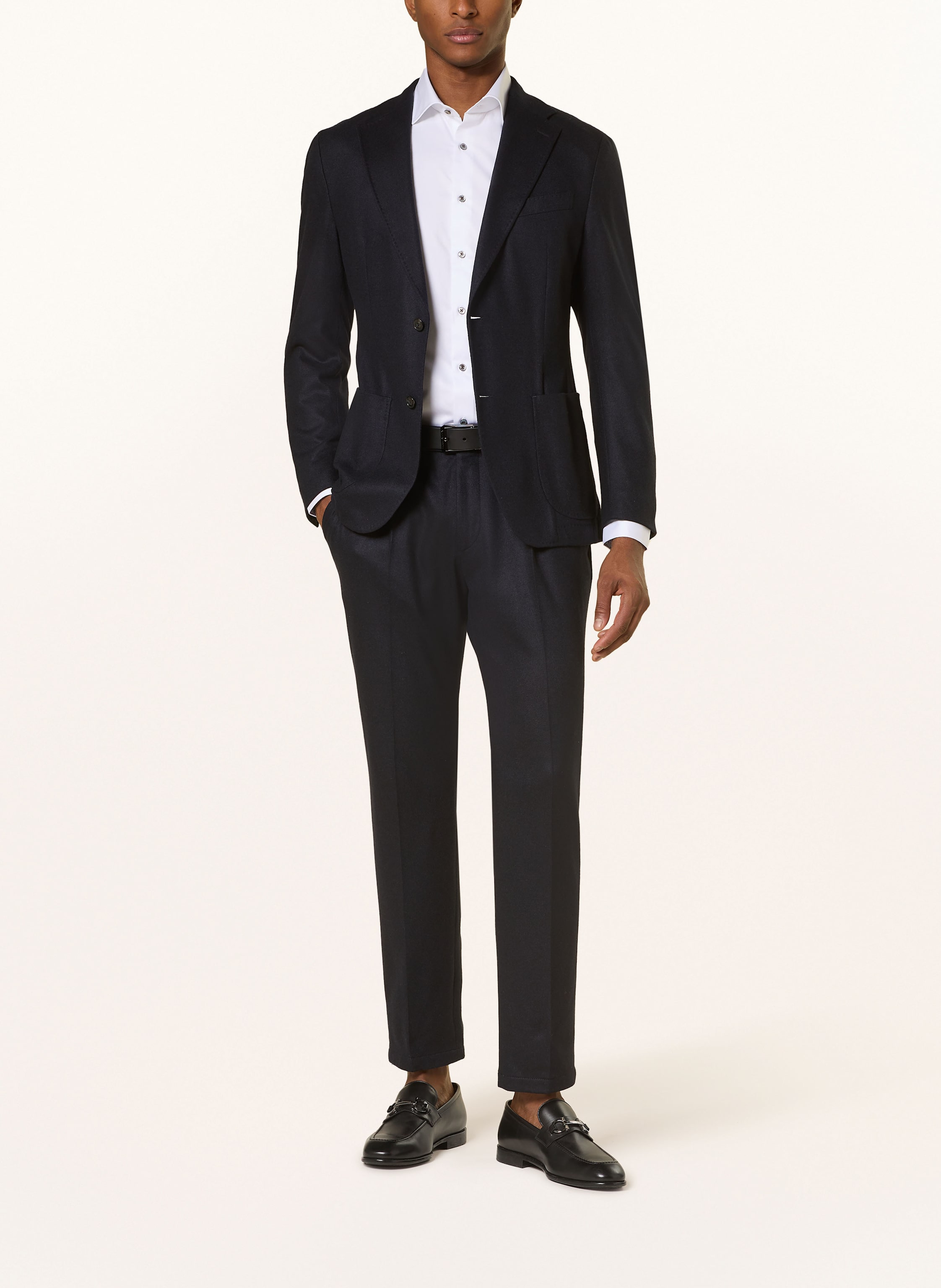 Thumbnail - Stenströms Hemd Fitted Body Fit weiss