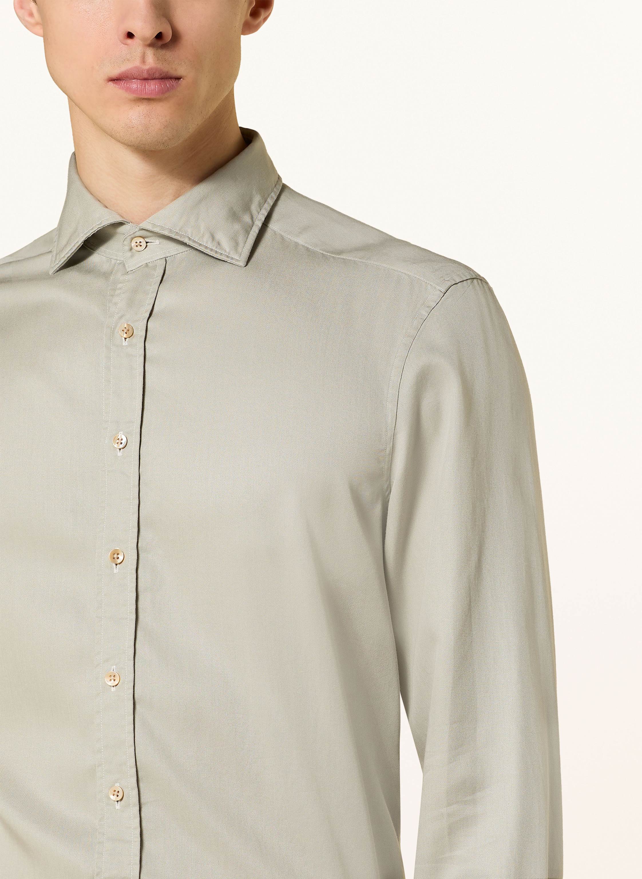 Thumbnail - Stenströms Hemd Slim Fit gruen