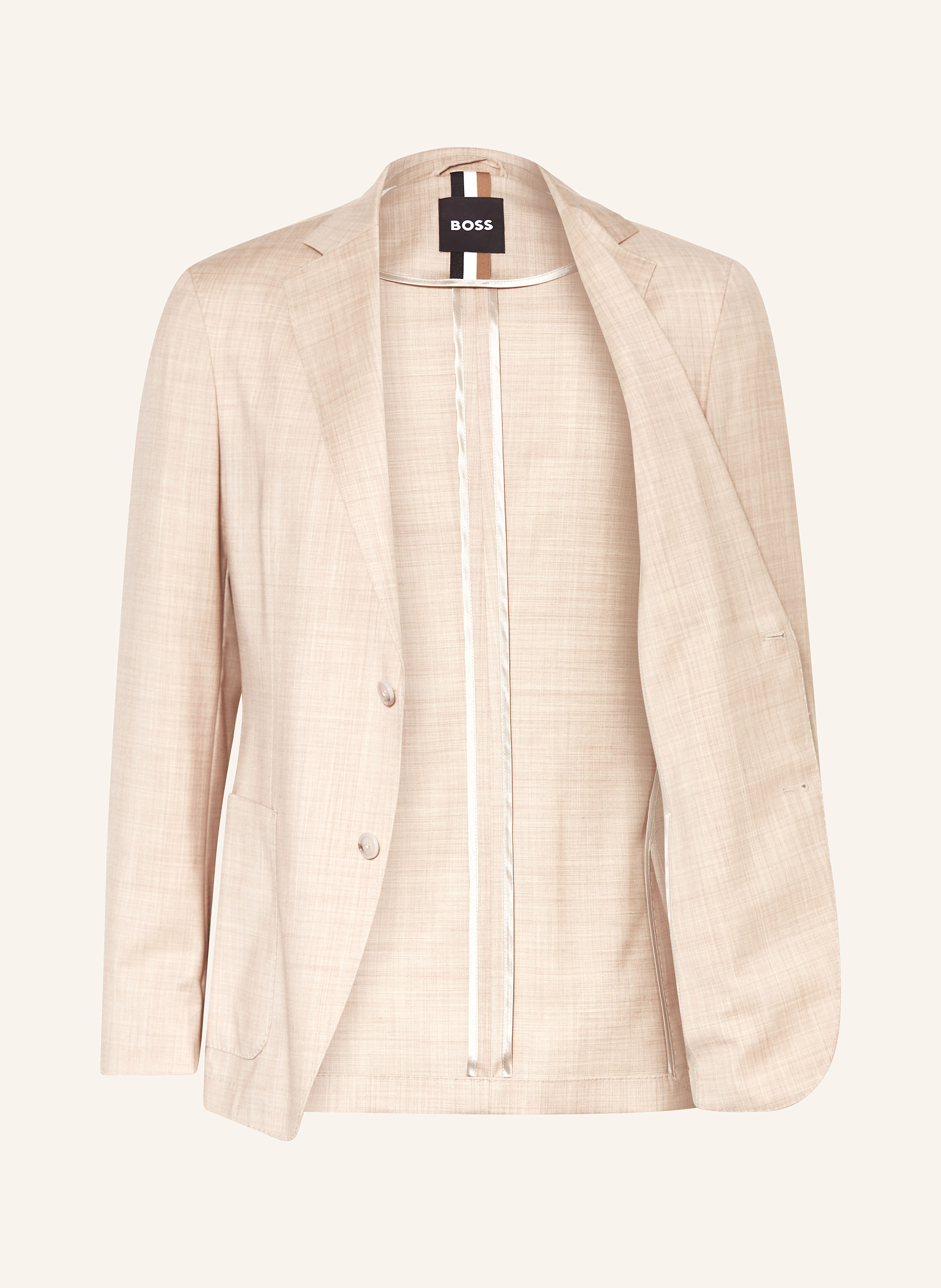 Thumbnail - Boss Anzugsakko Hanry Slim Fit beige