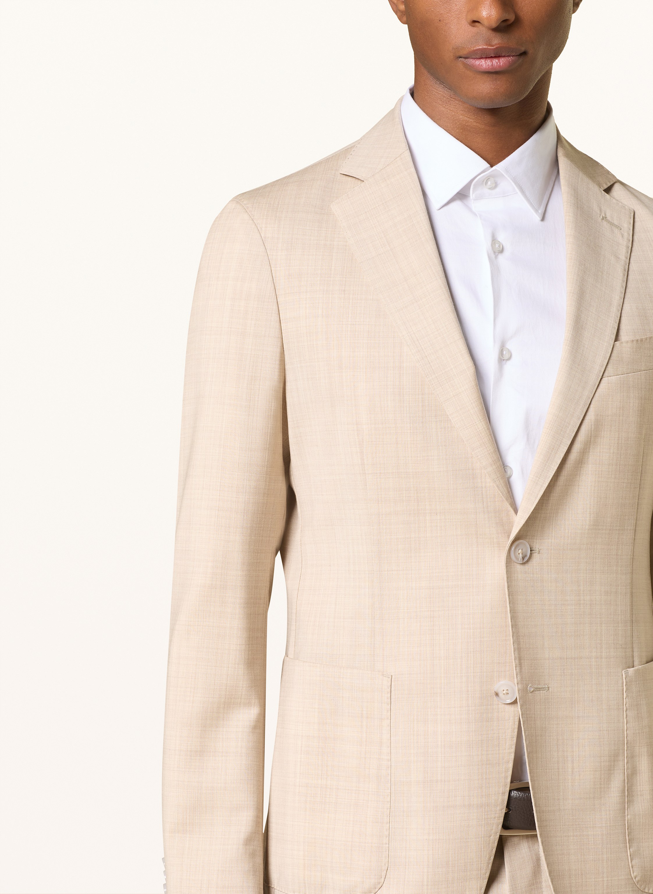 Thumbnail - Boss Anzugsakko Hanry Slim Fit beige