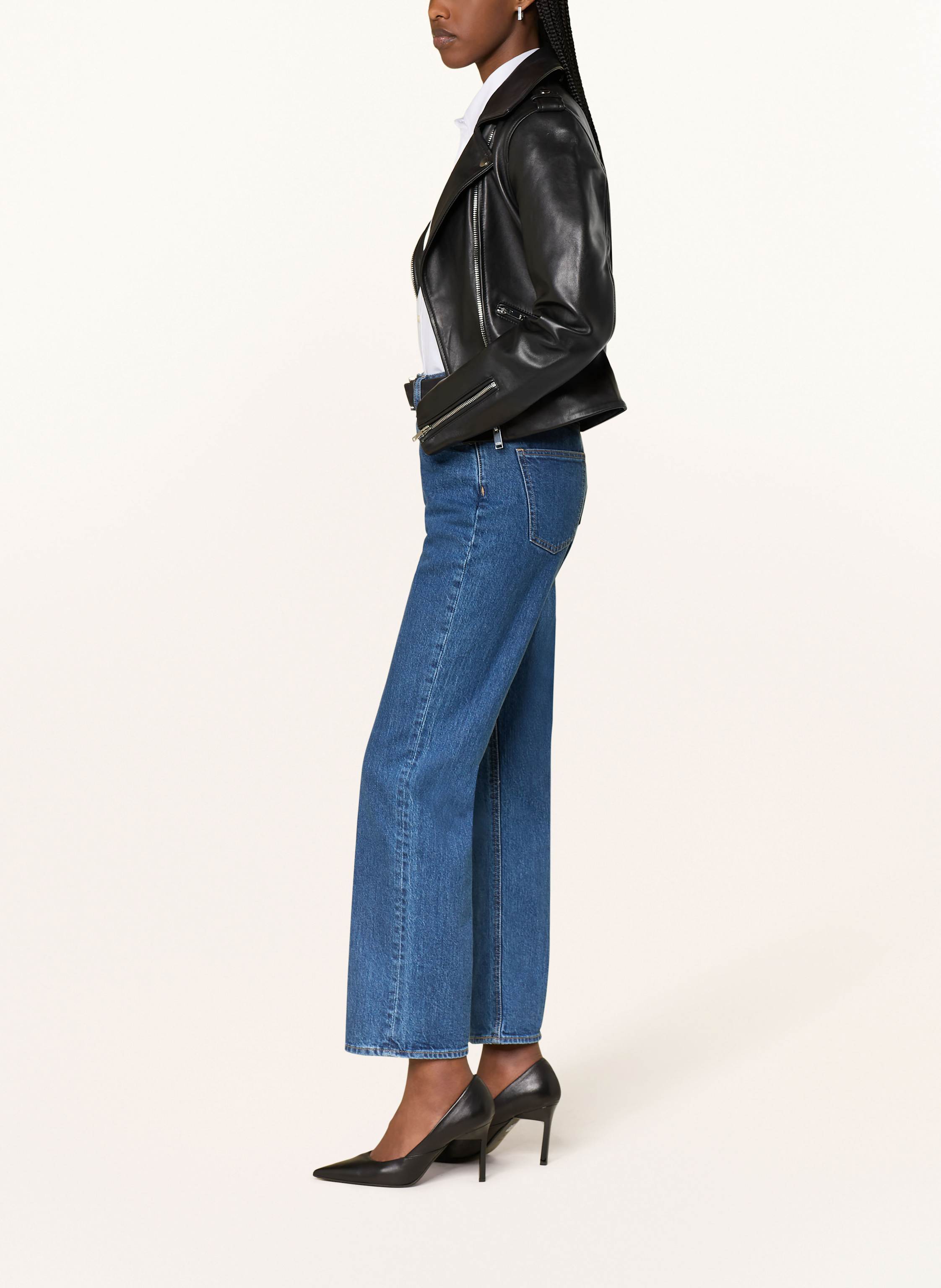 Thumbnail - Boss Straight Jeans Parkway blau