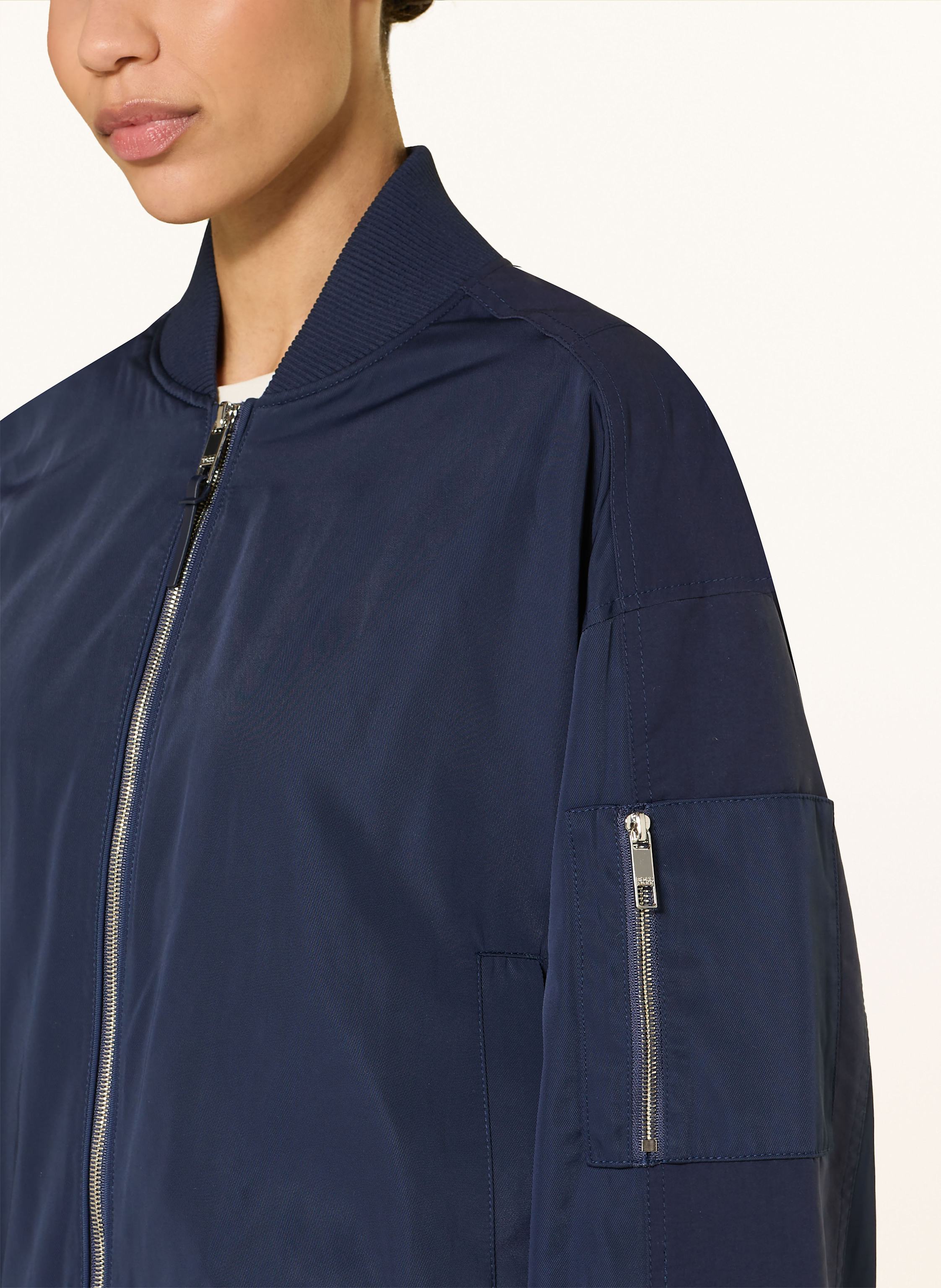 Thumbnail - Boss Blouson Pelinda Im Materialmix blau