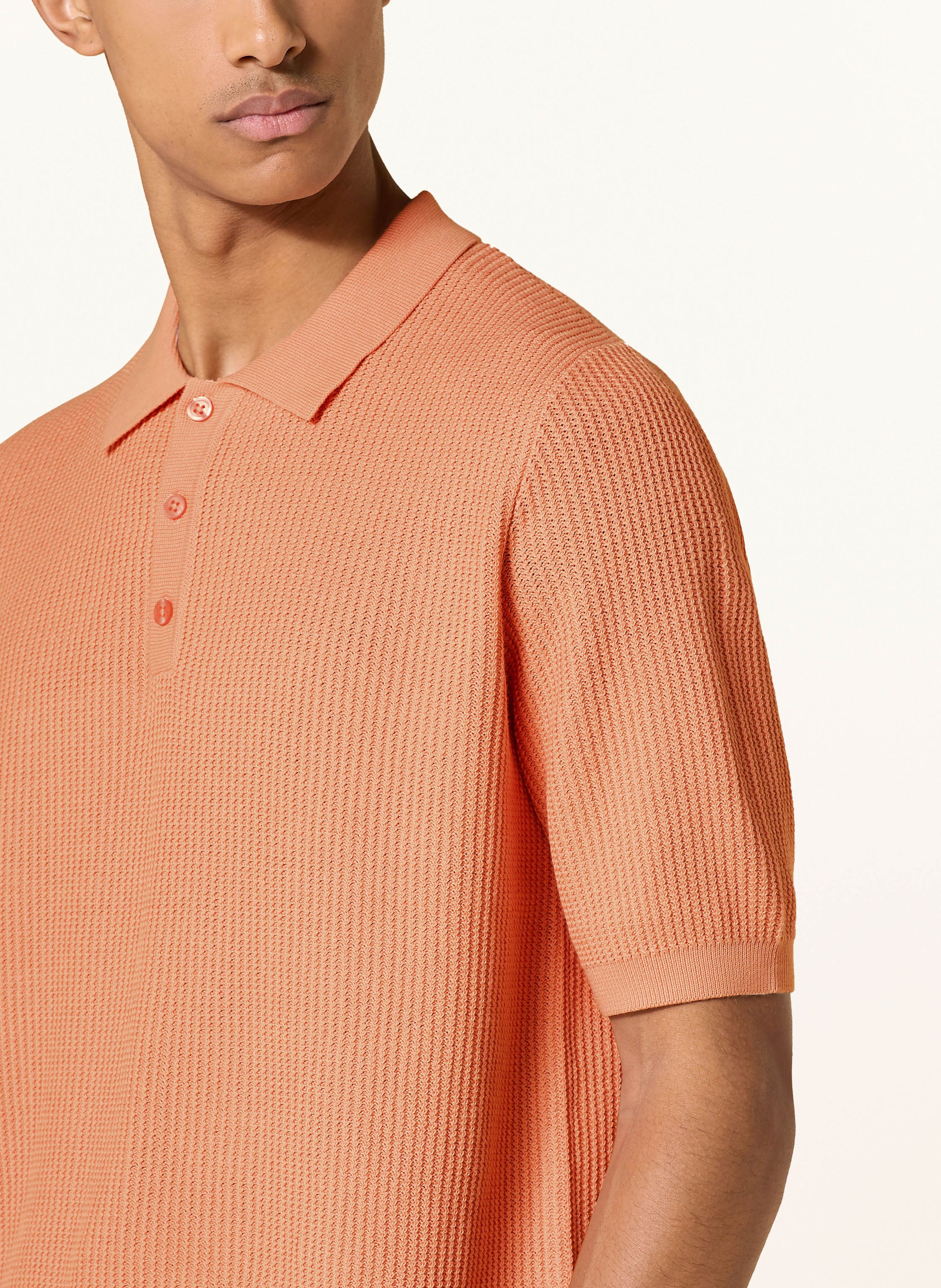 Thumbnail - Paul Strick-Poloshirt orange